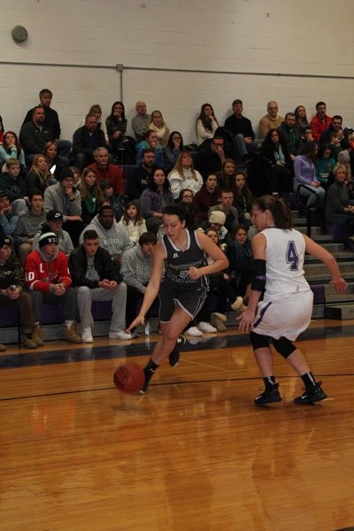 The Hampton Bays girls basketball team beat Westhampton Beach at home in the Class A playoffs on Saturday