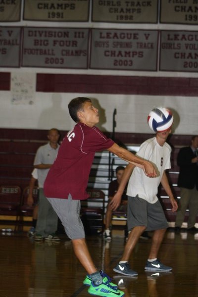 Matt Lownes returns to his role as the team's libero. CAILIN RILEY