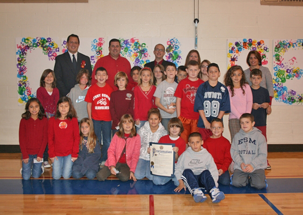 As a part of Eastport Elementary School's Character Education committee project