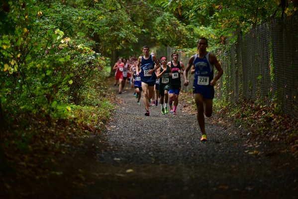 Alex Patricolo of Westhampton Beach placed sixth overall in the Division III race last week. RICCI PARADISO