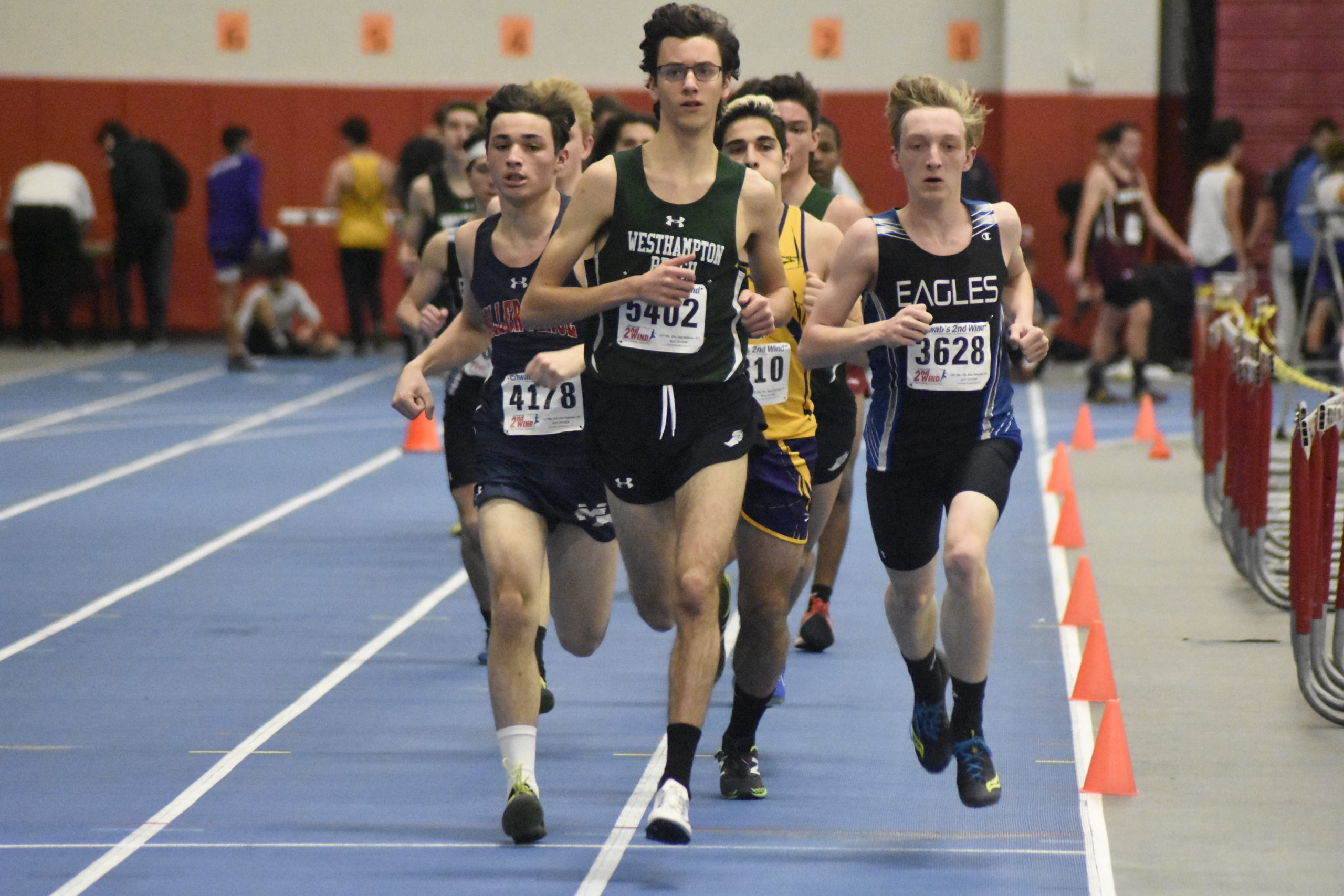 Gavin Ehlers won both the 600 and 1,000-meter races.