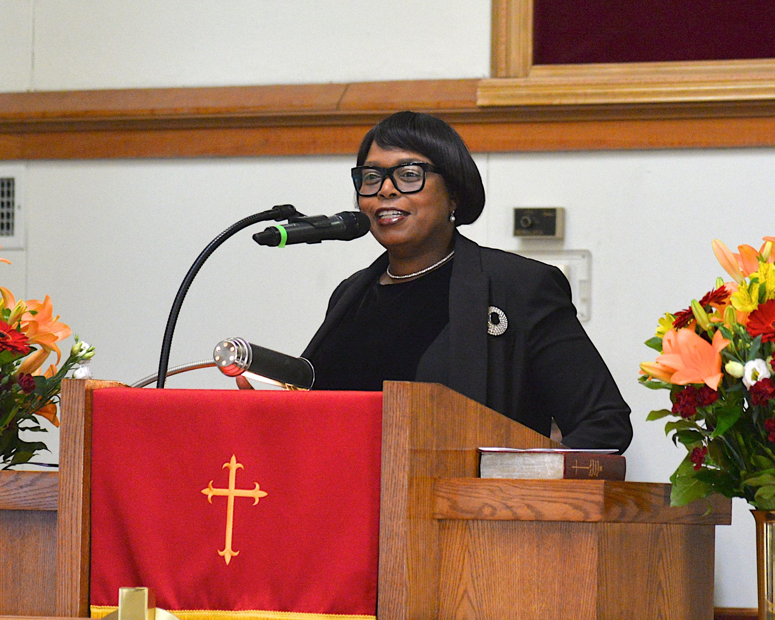 A special service honoring Martin Luther King Jr. took place at  Calvary Baptist Church on Monday. The keynote speaker was Dr. Georgette L. Grier-Key. KYRIL BROMLEY