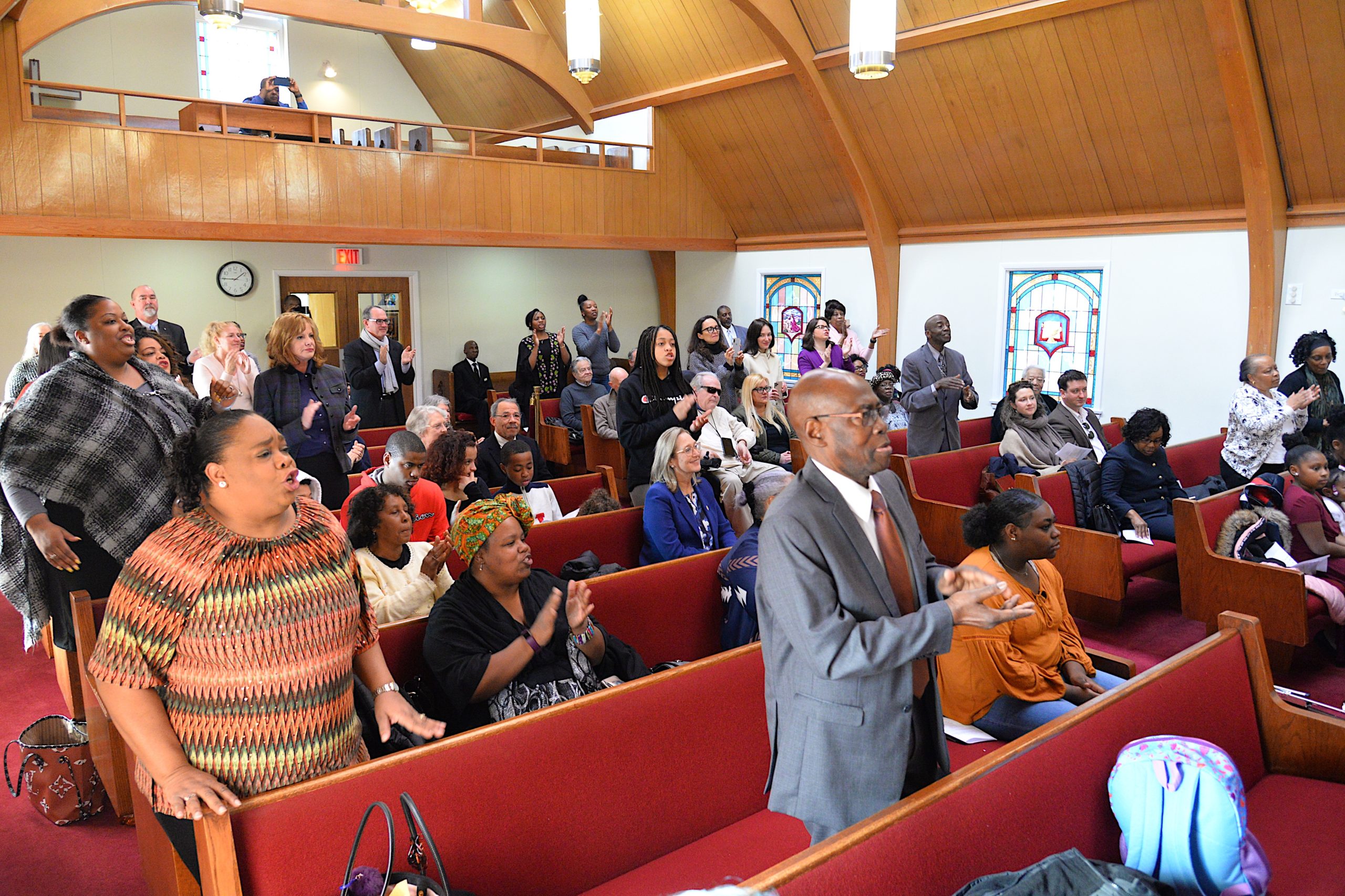 A special service honoring Martin Luther King Jr. took place at Calvary Baptist Church on Monday. The keynote speaker was Dr. Georgette L. Grier-Key. KYRIL BROMLEY