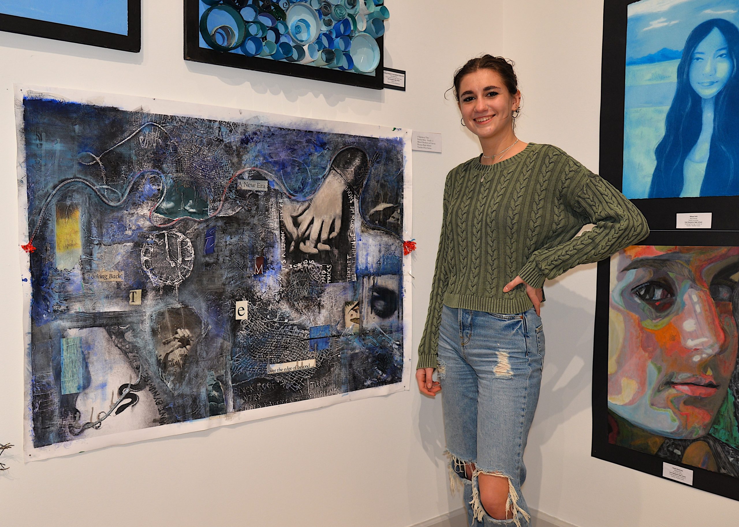 The Student Arts Festival opened at Guild Hall on Saturday with a reception. KYRIL BROMLEY