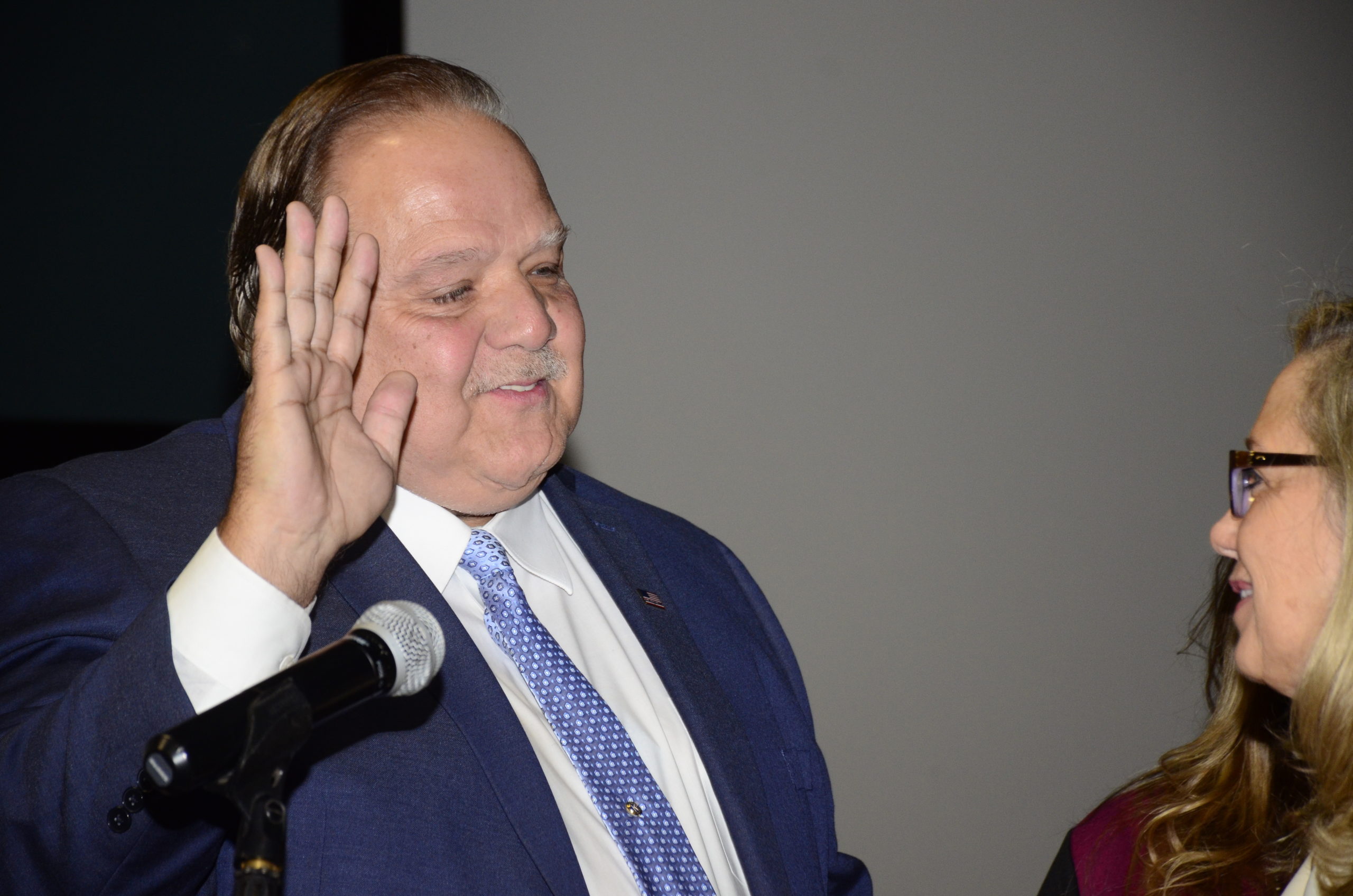 Town Board Member Rick Martel was sworn into his first term on the board on Tuesday. GREG WEHNER