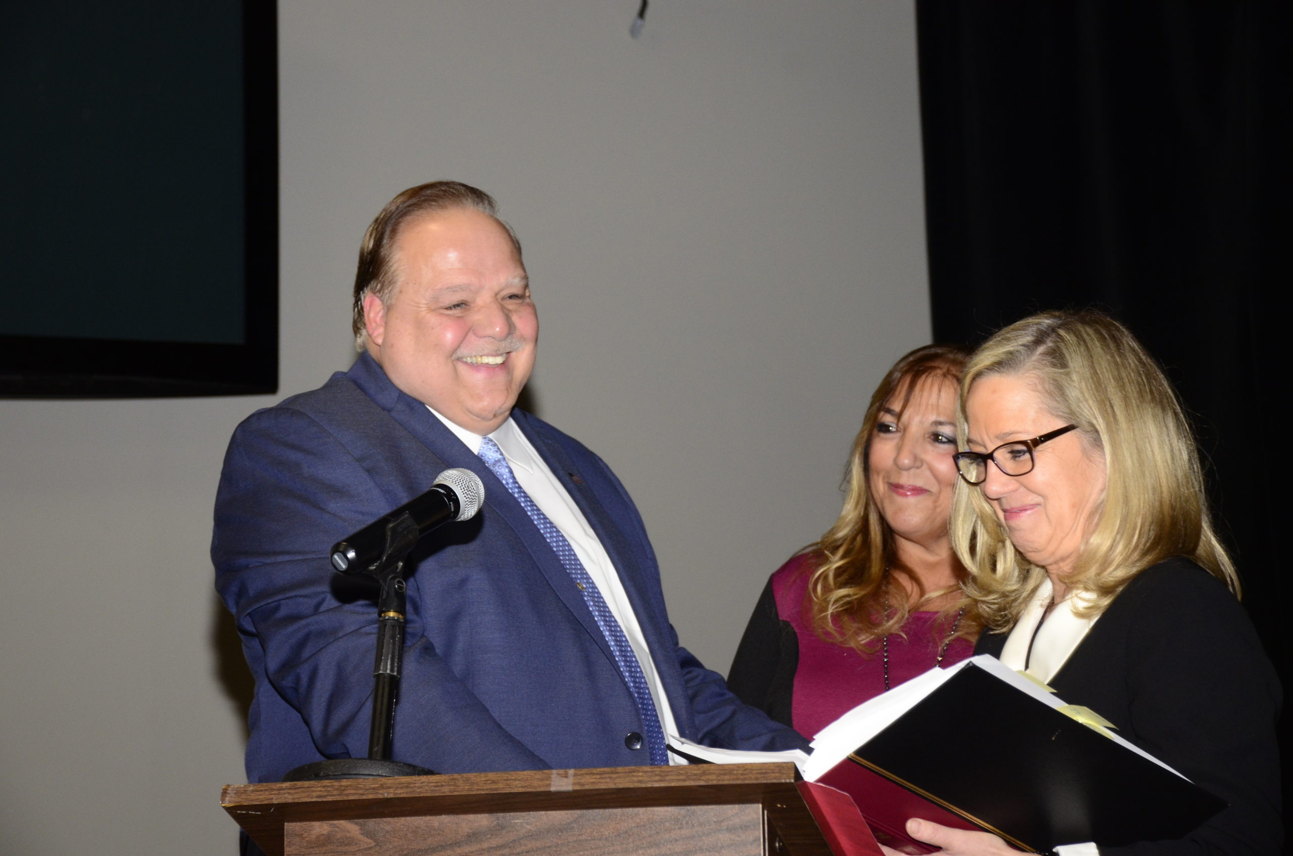 Town Board Member Rick Martel was sworn into his first term on the board on Tuesday. GREG WEHNER