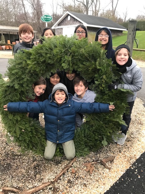 The Southampton Elementary School Garden Club, led by teacher Colleen Henke, wrapped up its fall session with an annual visit to Fowler’s Garden Center. During the trip, the third- and fourth-graders made holiday wreaths, learned about Christmas trees and visited 