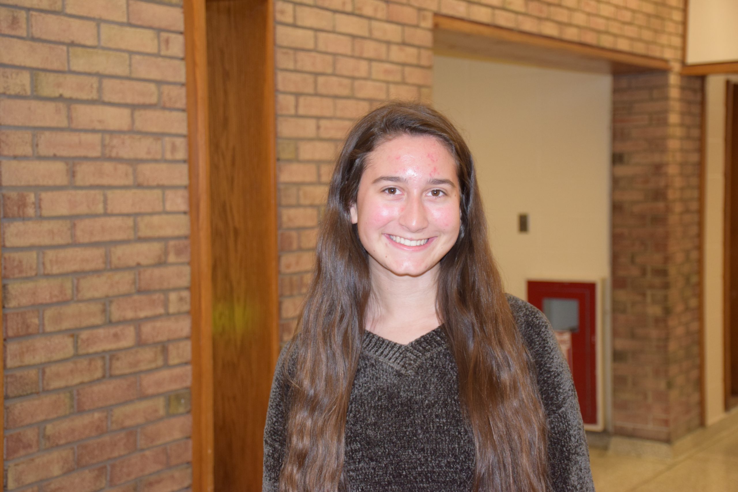 Hampton Bays High School senior Gabrielle Caine is the founder of Harmony Healing, an organization of student-musicians who perform in senior citizen centers.
