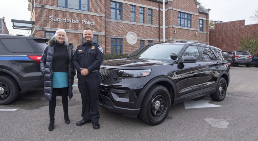 Sag Harbor Village Police Department Welcomes First Hybrid SUV Into Its ...