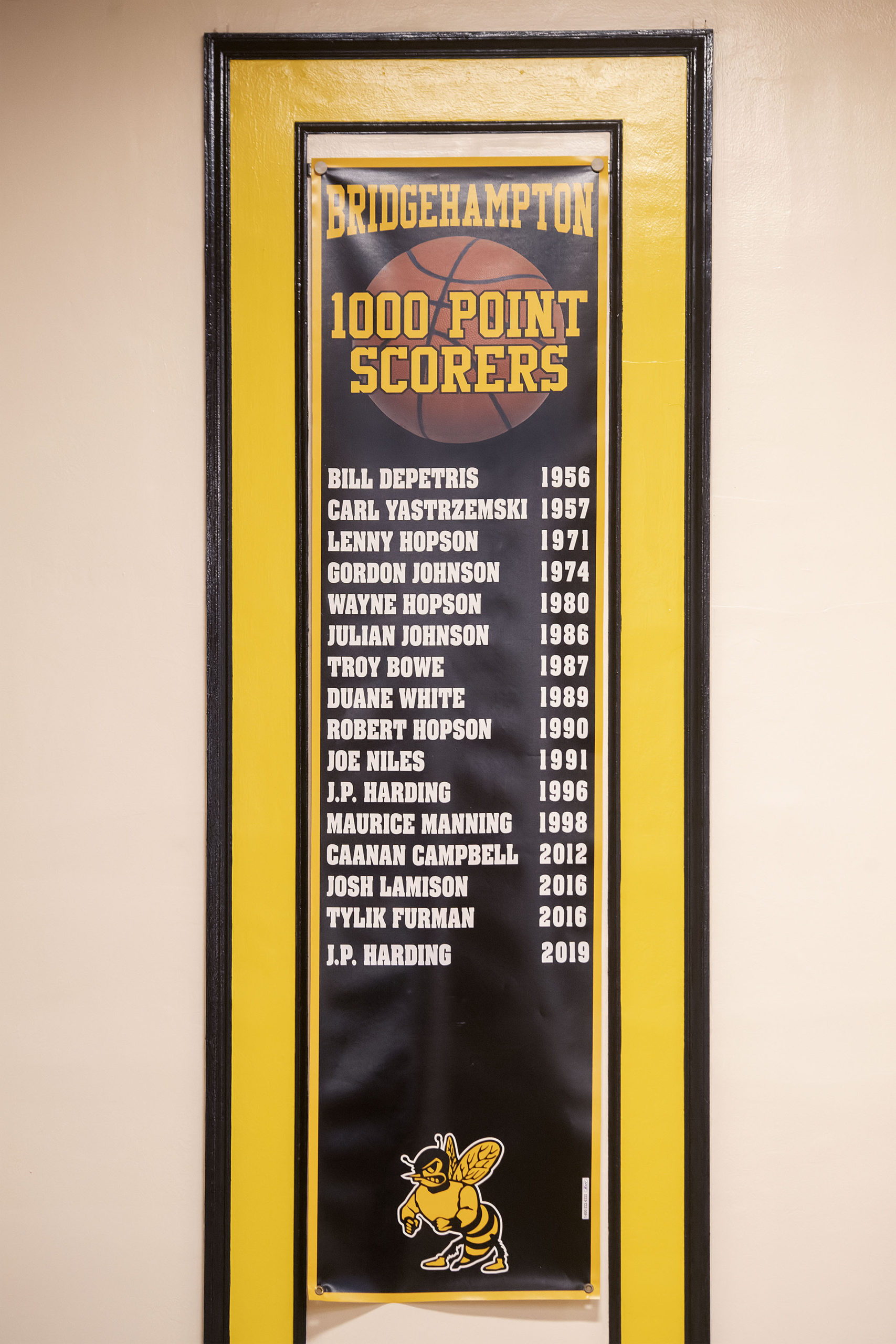 The 1,000-point scorers in Bridgehampton history.