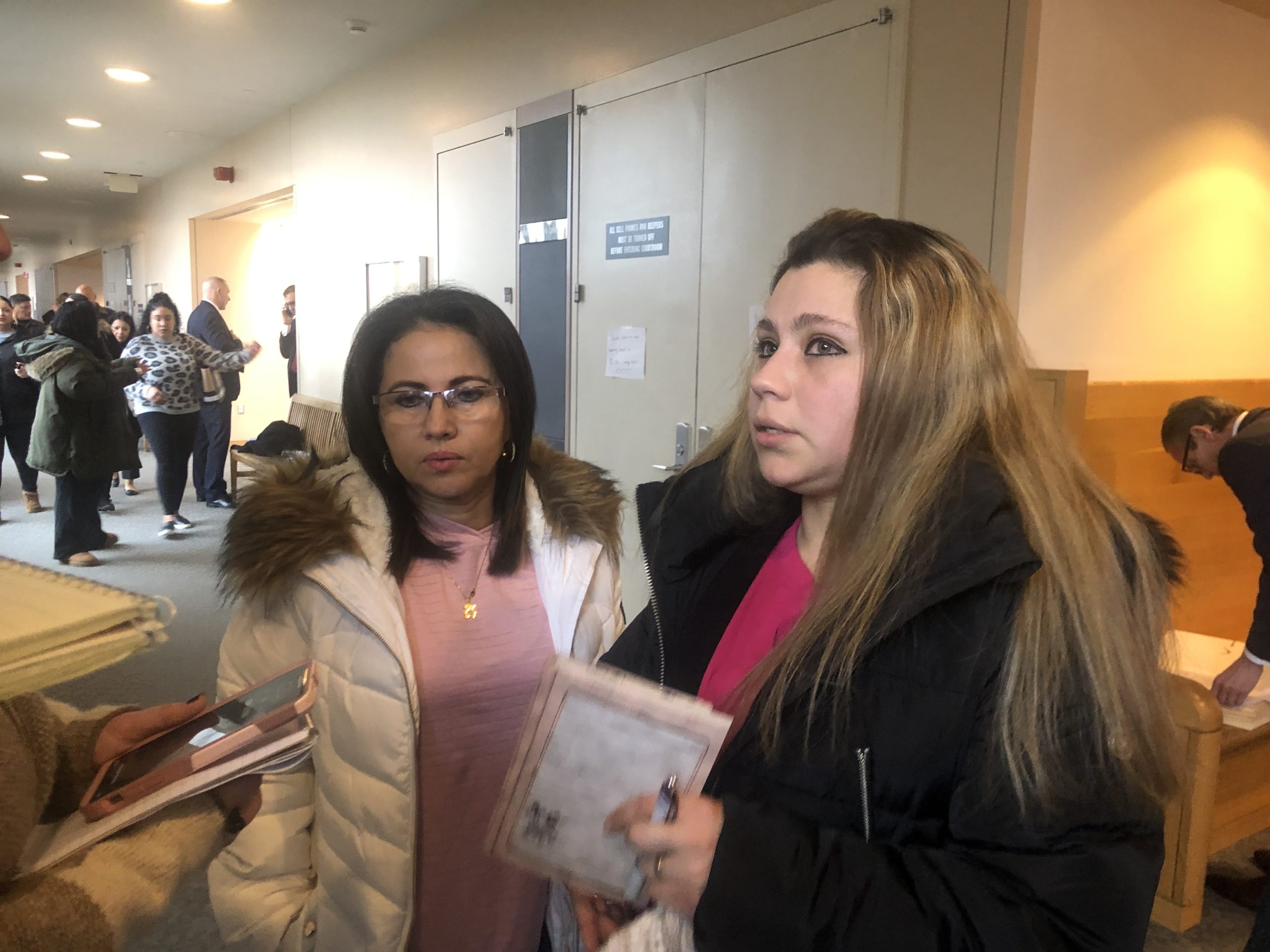 Mr. Usma Quintero's cousin Jennifer Cano and her mother Mercedes Giraldo were in court on Monday with an attorney hired to represent Mr. Usma Quintero's family in an expected civil suit against Ms. Rooney. 