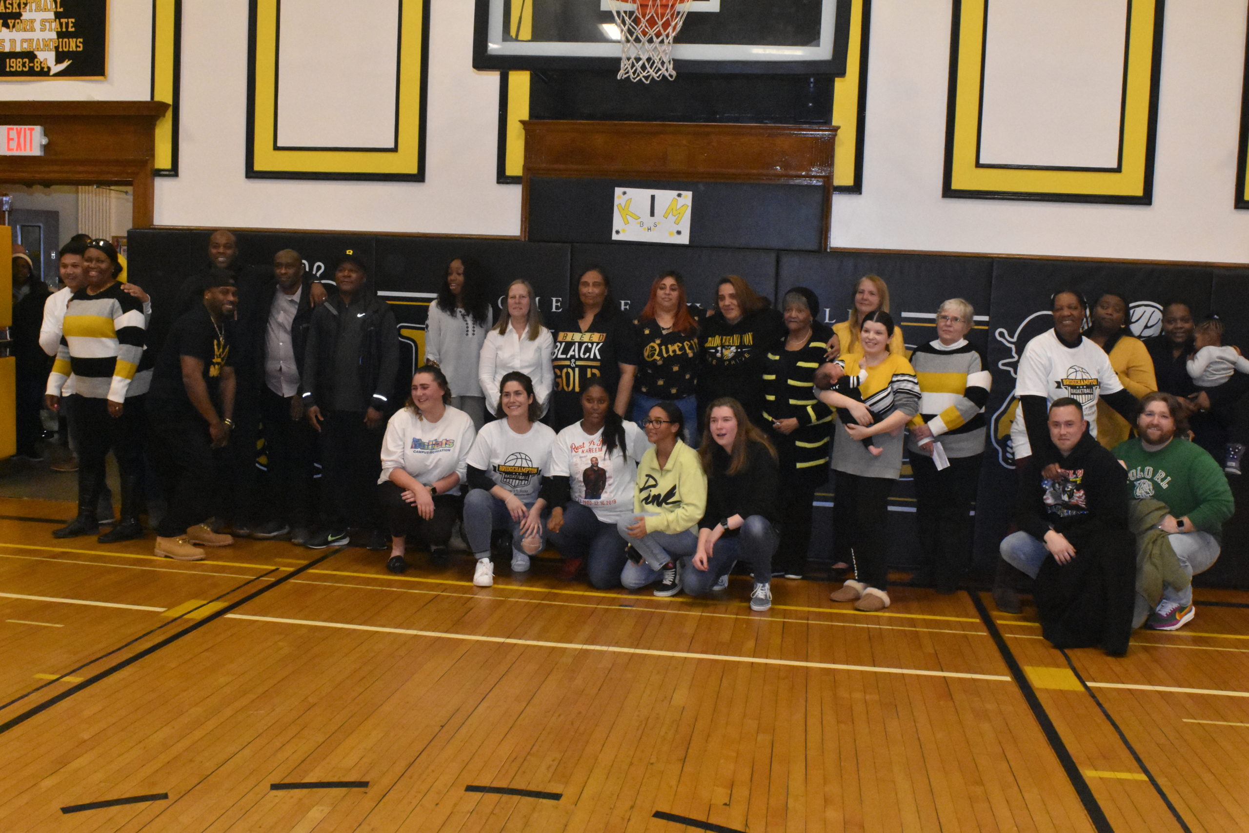 Many Bridgehampton alumni showed up to help close out The Hive on February 5.