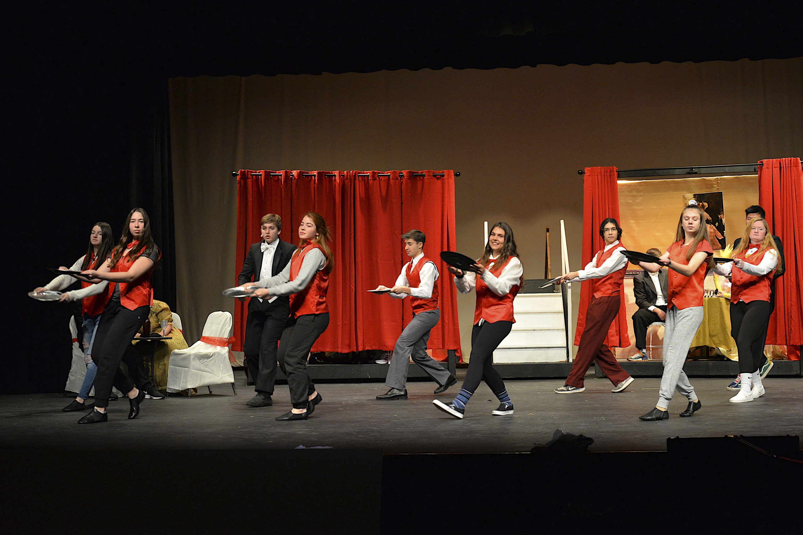 Rehearsals are underway for the East Hampton high School production of 