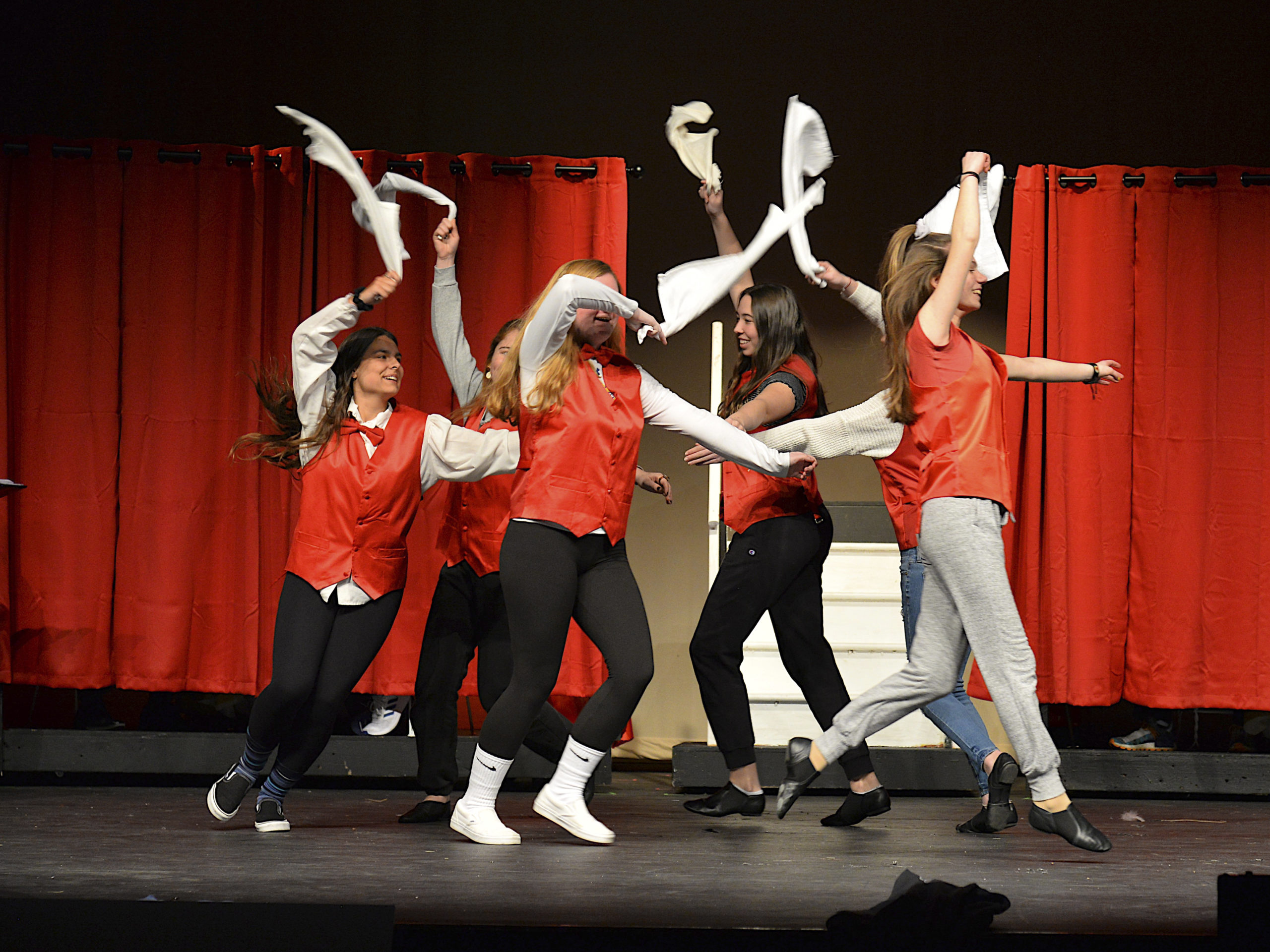 Rehearsals are underway for the East Hampton high School production of 