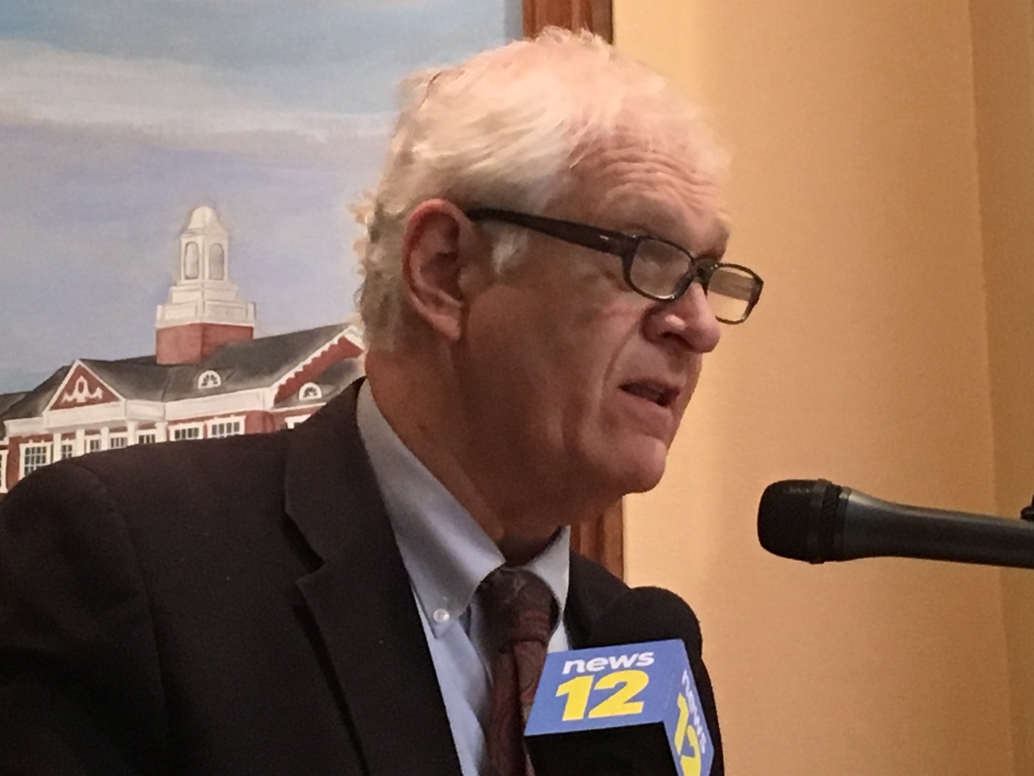 NYS Assemblyman Steven Englebright spoke out against development in the Pine Barrens. KITTY MERRILL