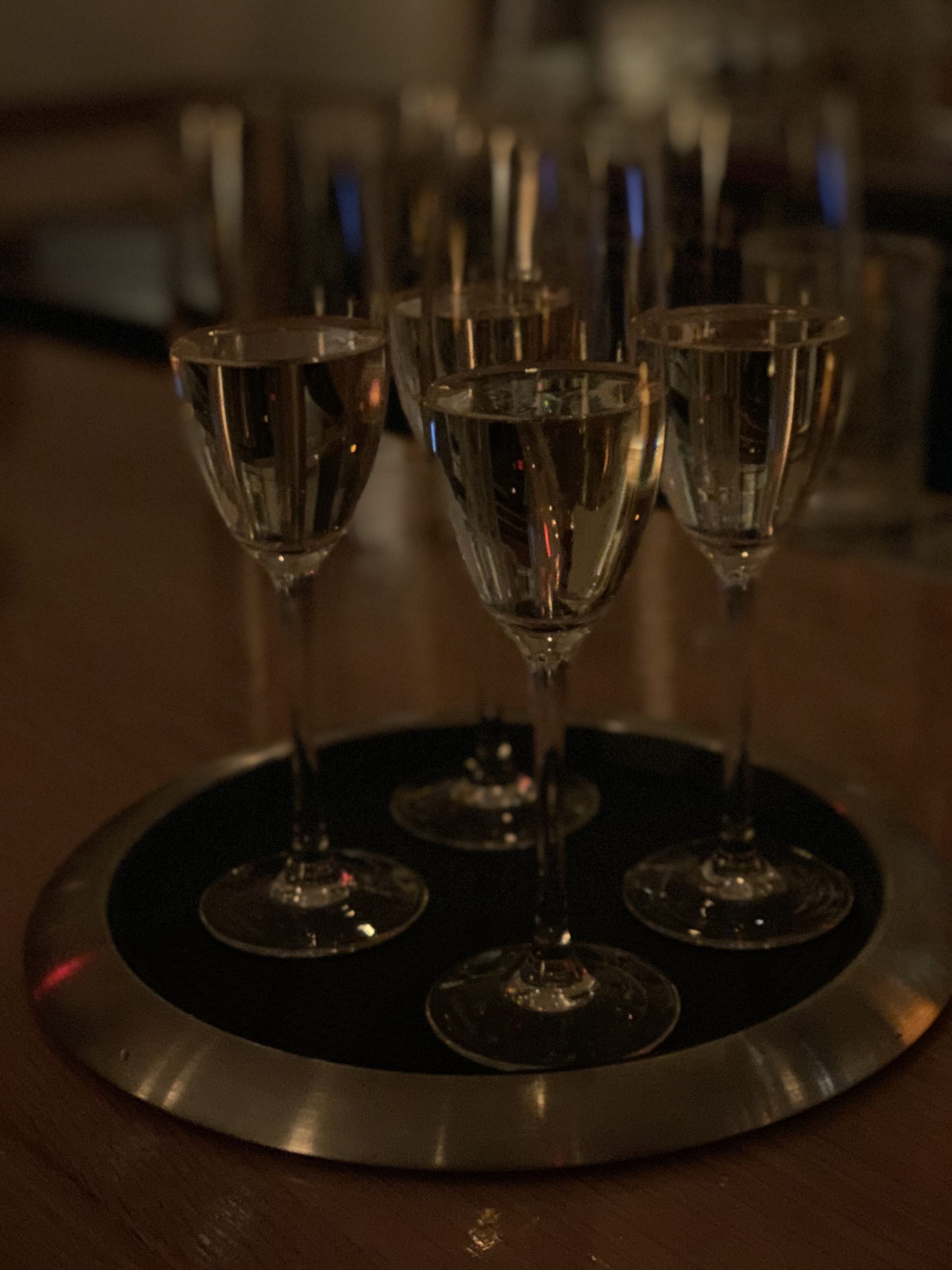 Prosecco was flowing at the Game Bird dinner at Nick & Toni's last Thursday. 