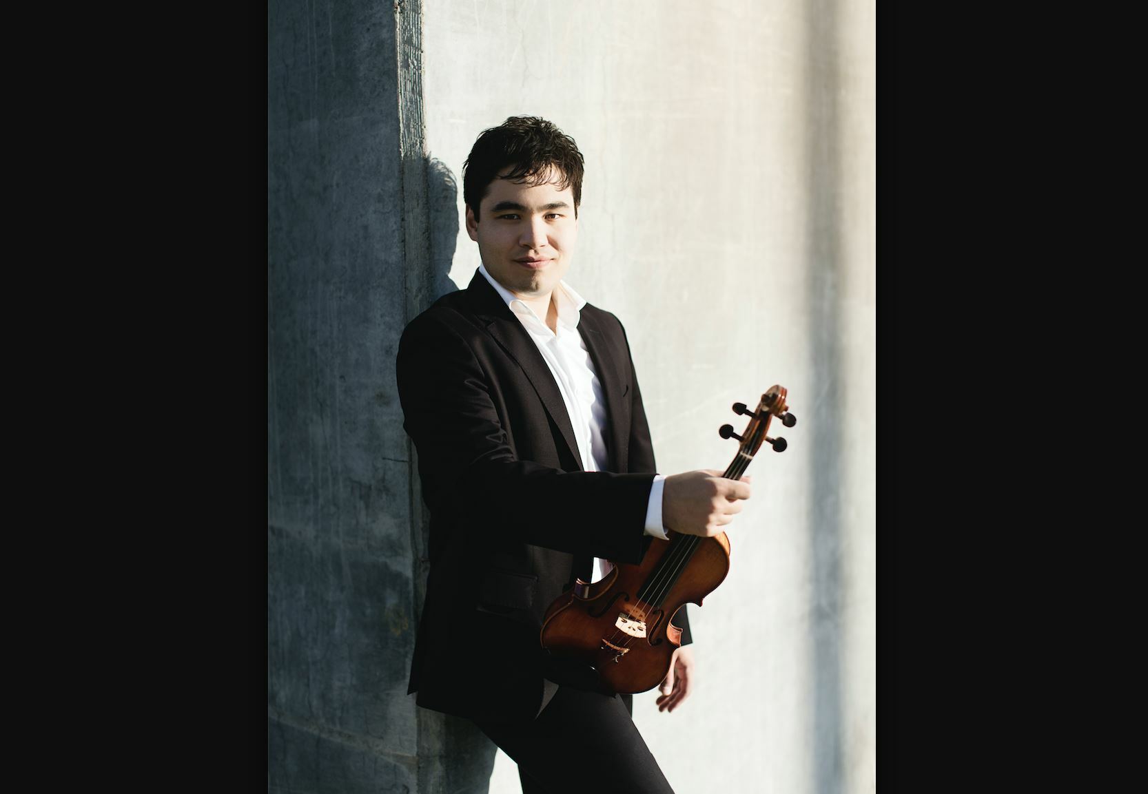 Violinist Eric Silberger.