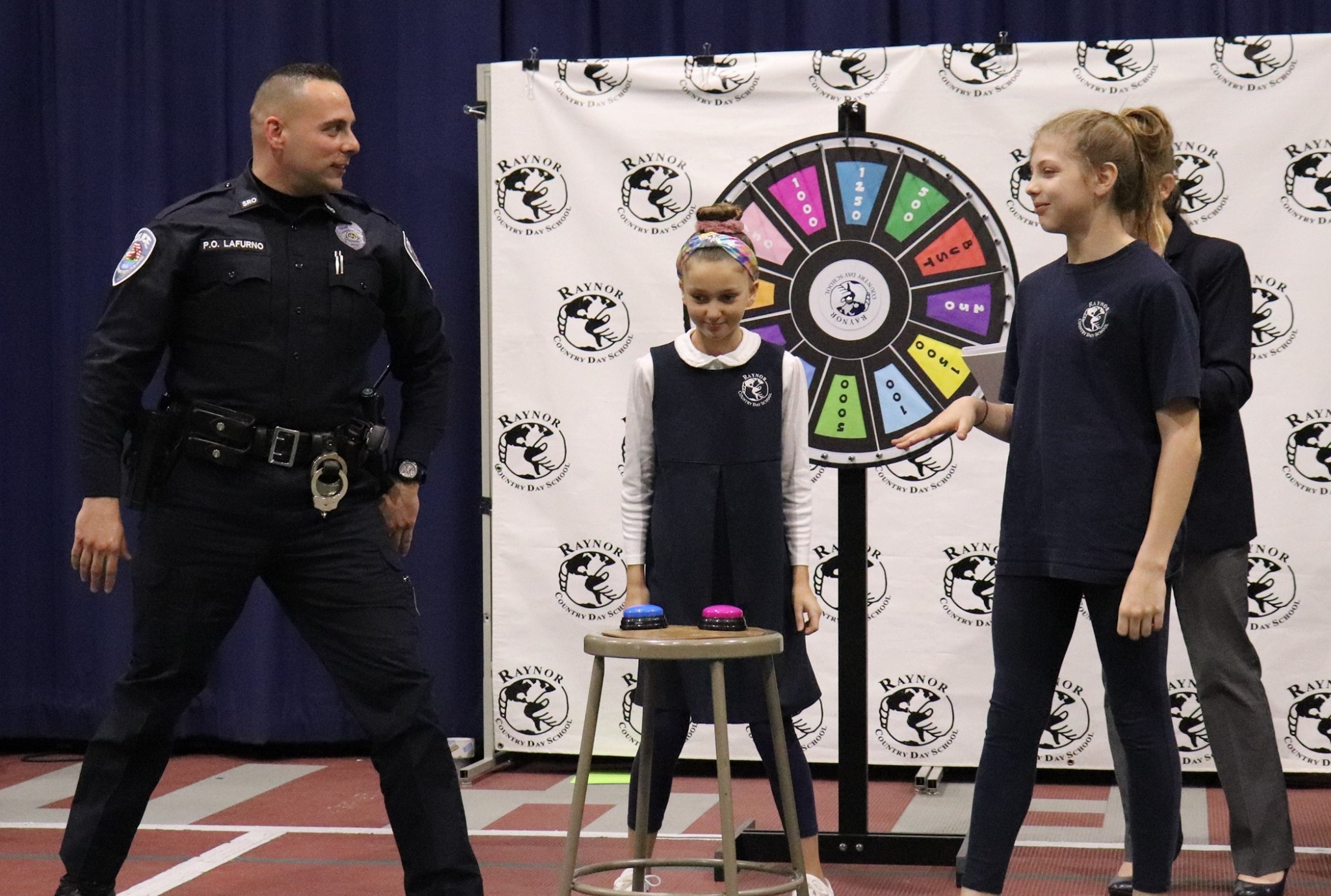 On Thursday, February 13, Raynor Country Day School and the Southampton Town Police Department faced off in the school's first 