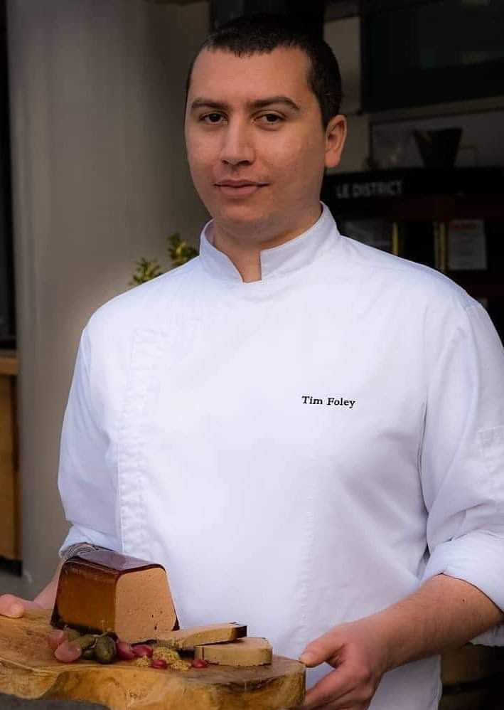 Almond's chef de cuisine Tim Foley.
