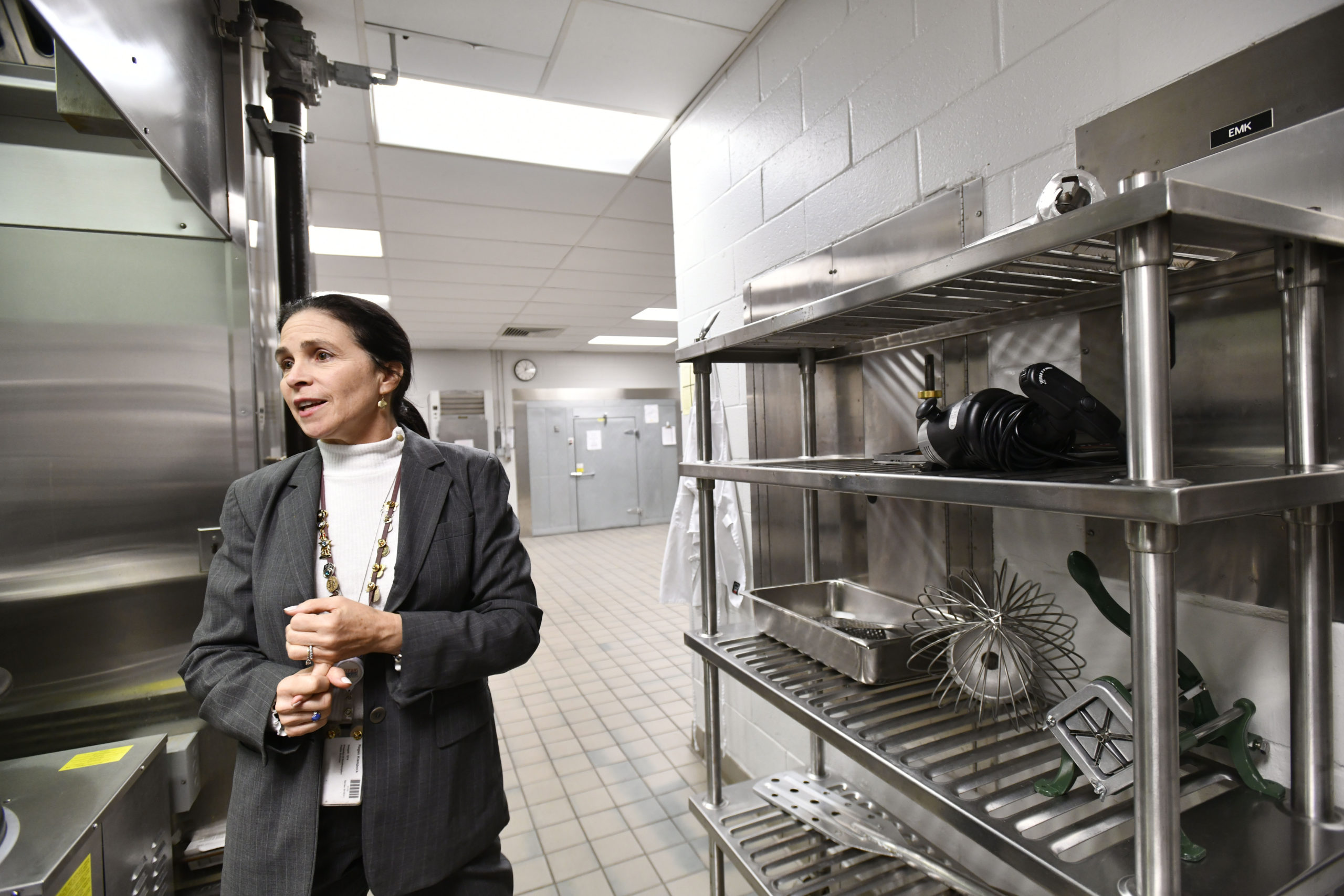 Southampton food service director Regan Kiembock.  DANA SHAW