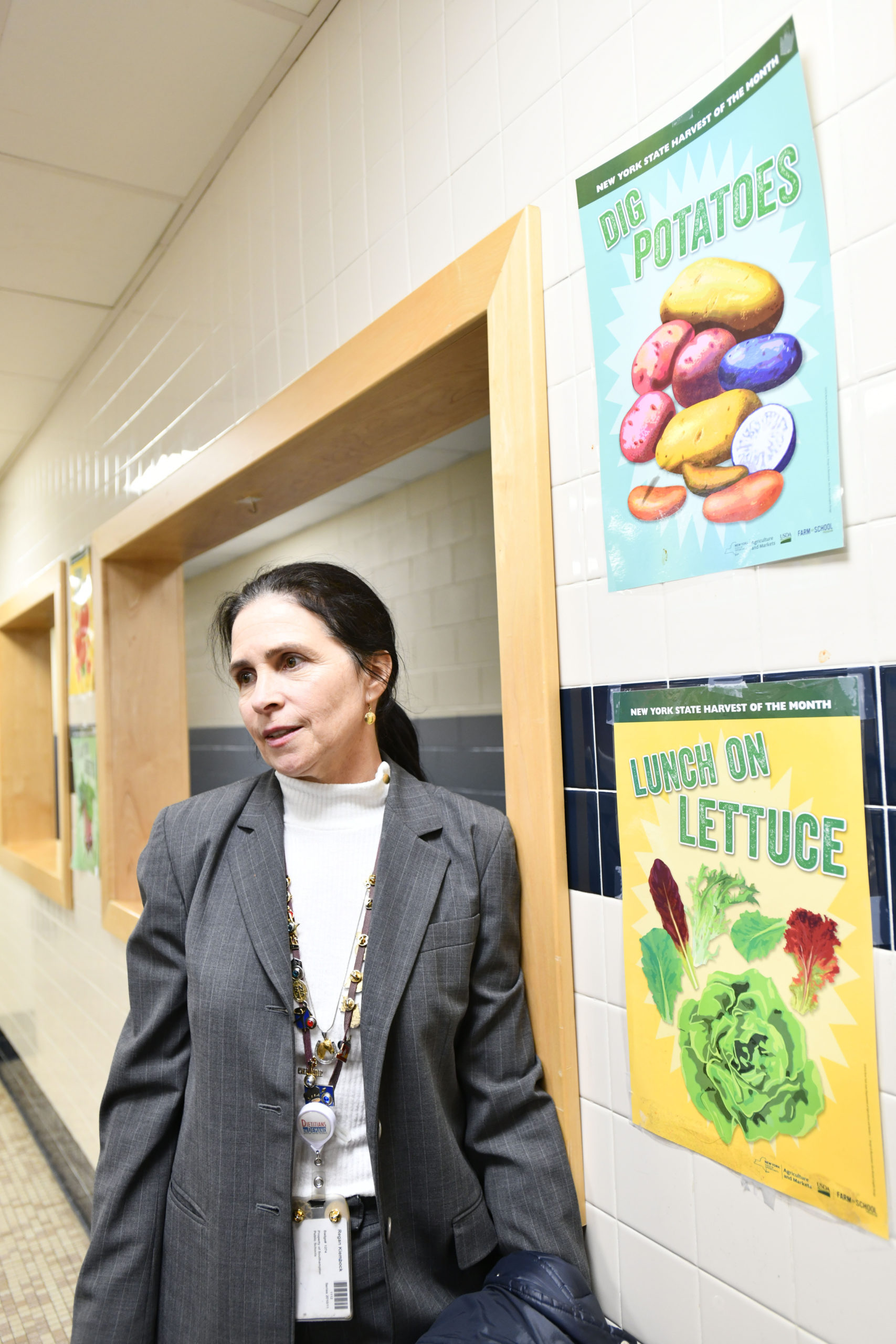 Southampton food service director Regan Kiembock.  DANA SHAW