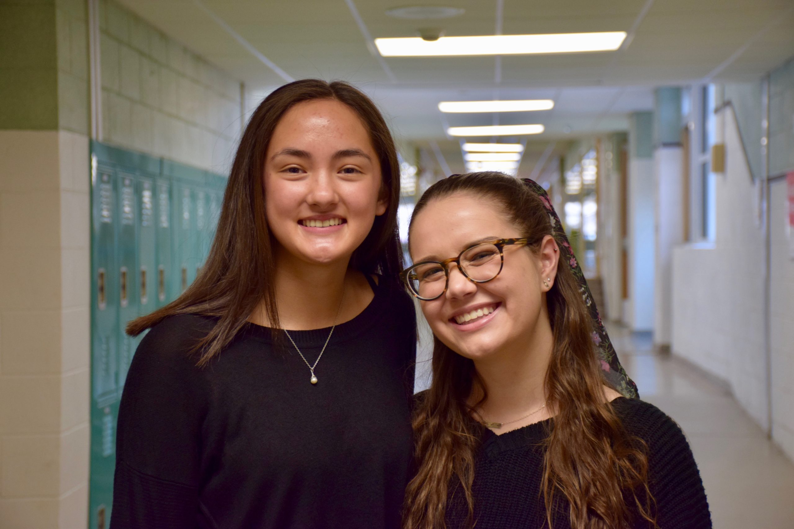 Westhampton Beach High School has named Kathleen Kelly, left, and Kay Horak as the Class of 2020 salutatorian and valedictorian, respectively.