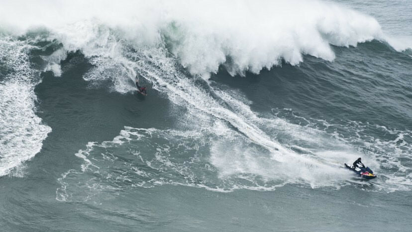 Andrew Karr, who spent summers in Southampton, is pursuing a career riding the big waves.