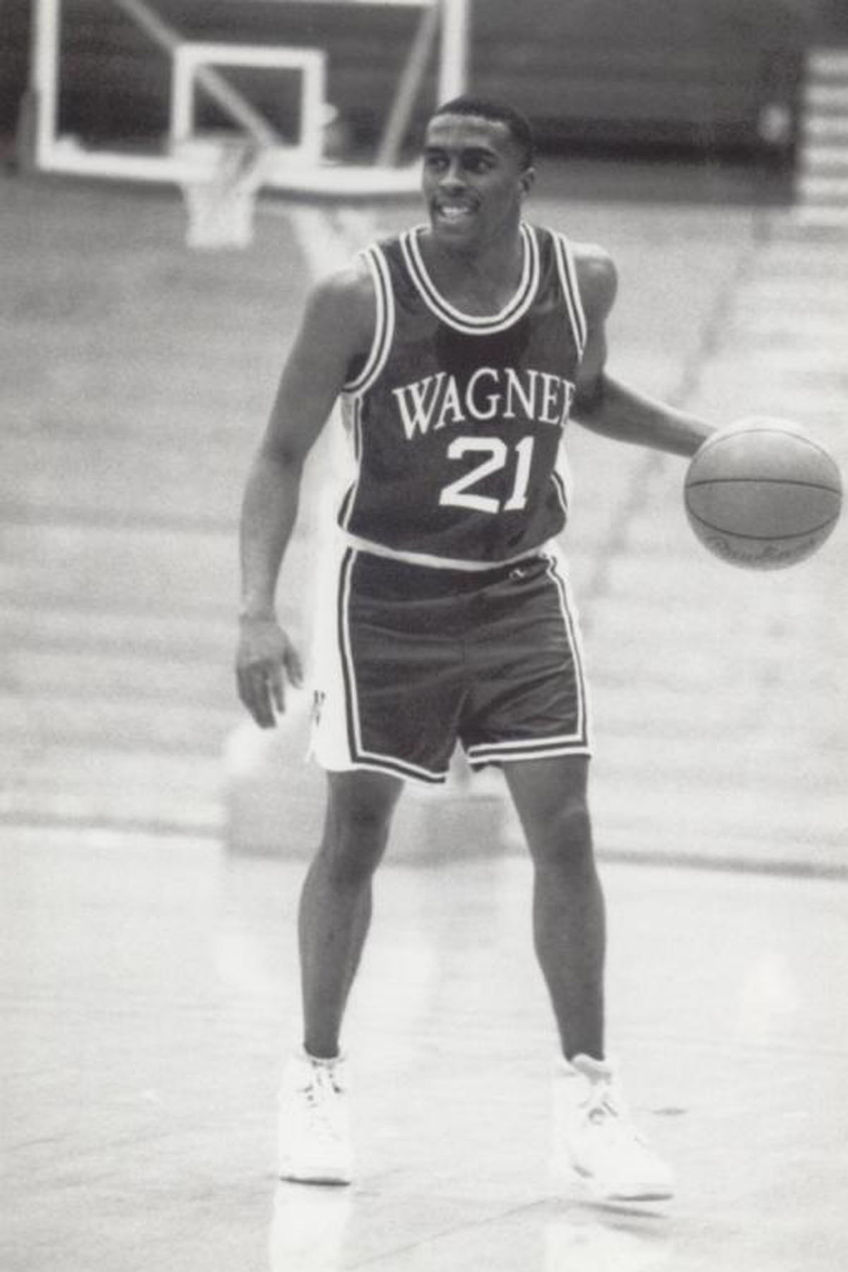 Bobby Hopson during his career at Wagner College. COURTESY WAGNER COLLEGE