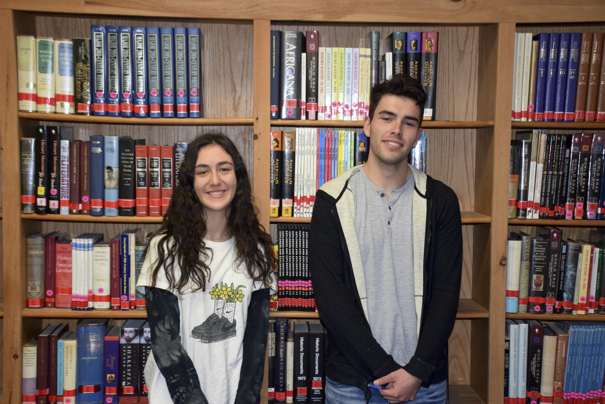 Pierson High School valedictorian Ruby Yassen and salutatorian Chase Allardice have been accepted to their top picks of colleges. Ruby will attend University of California, Los Angeles, and Chase will study at the prestigious Berklee College of Music in Boston.    COURTESY SAG HARBOR SCHOOL DISTRICT