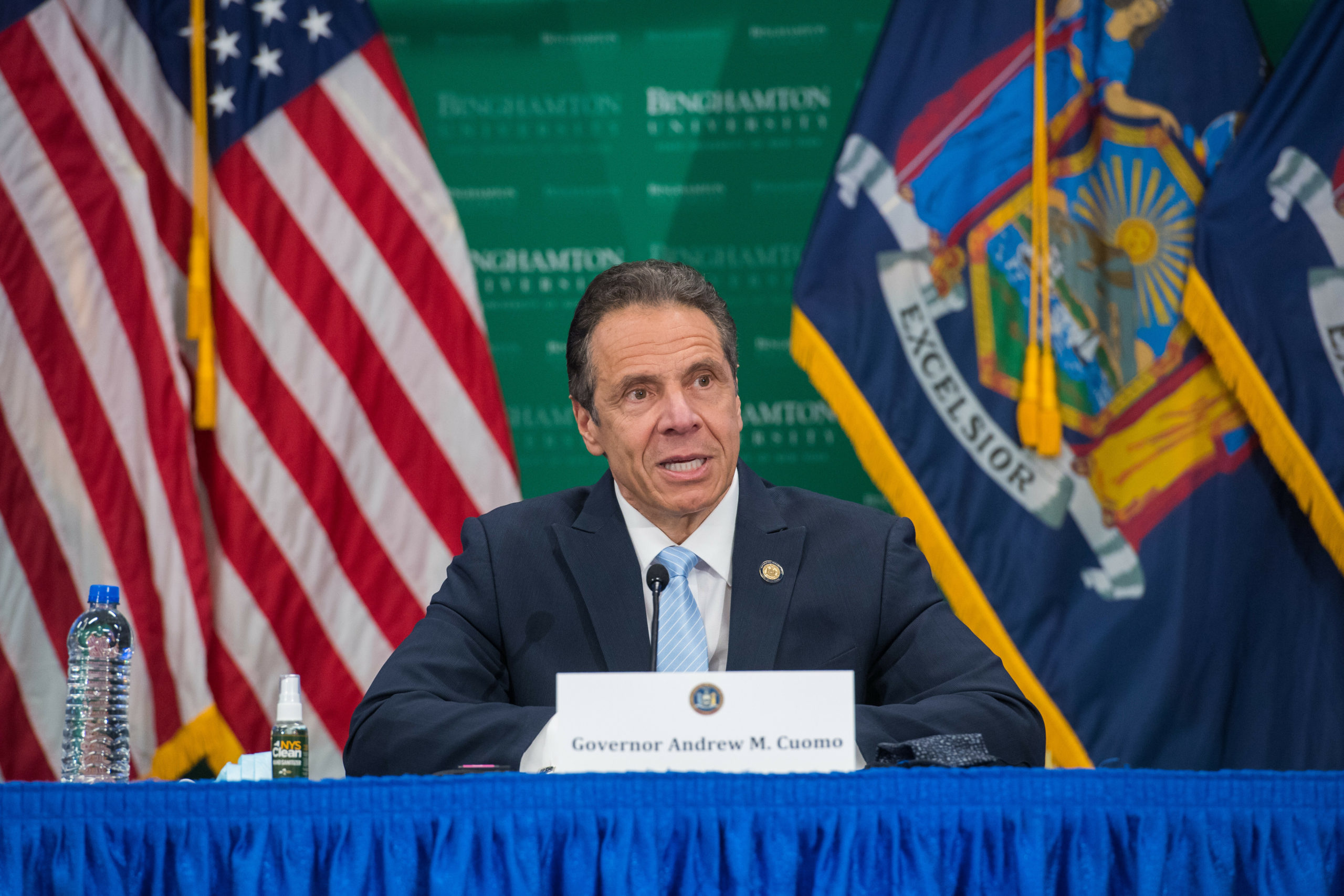 Governor Andrew Cuomo discusses the state reopening strategy. 