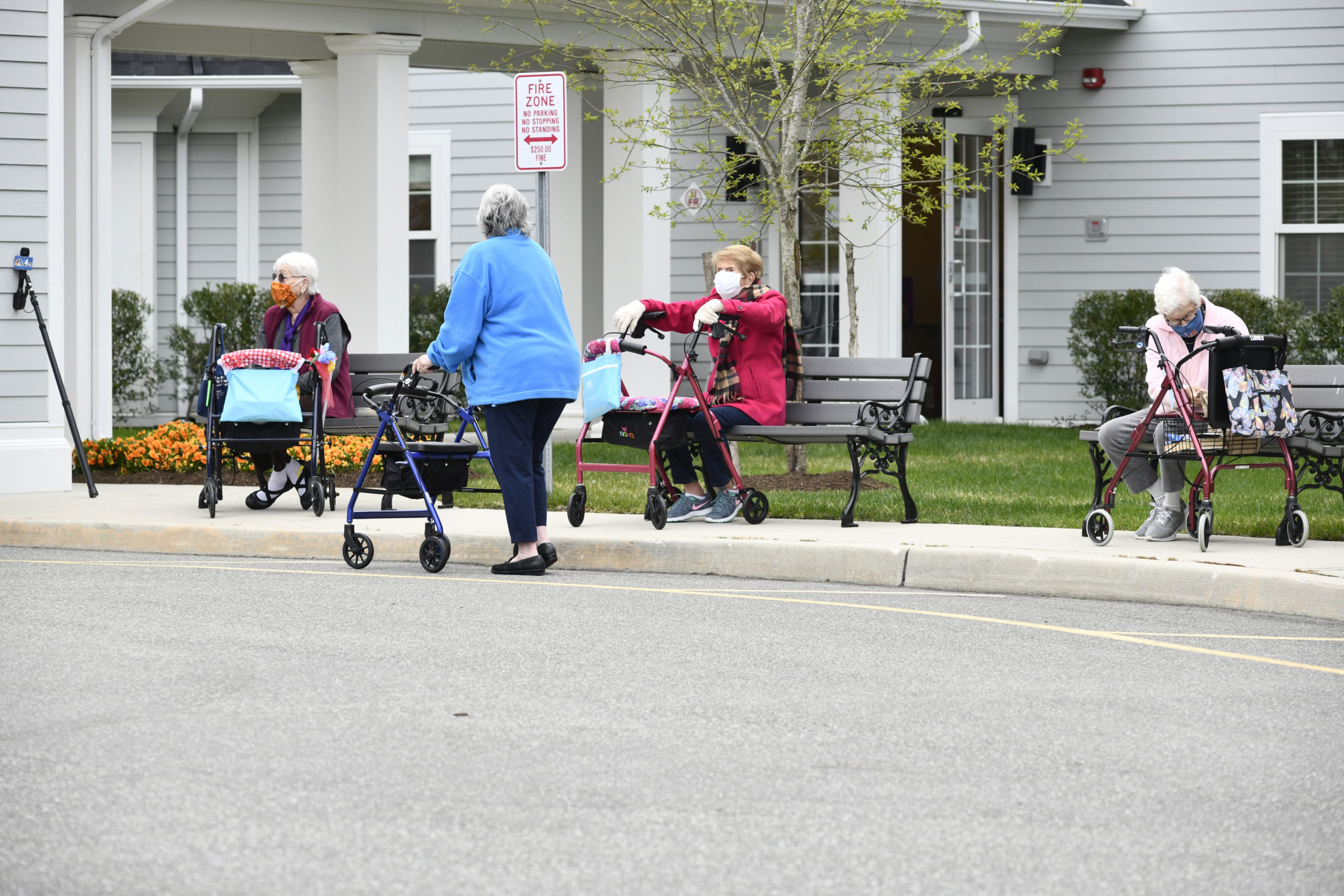 The Suffolk County Sheriff’s office held “Thank You Parade” at The Villa At Westhampton on Wednesday, April 29.