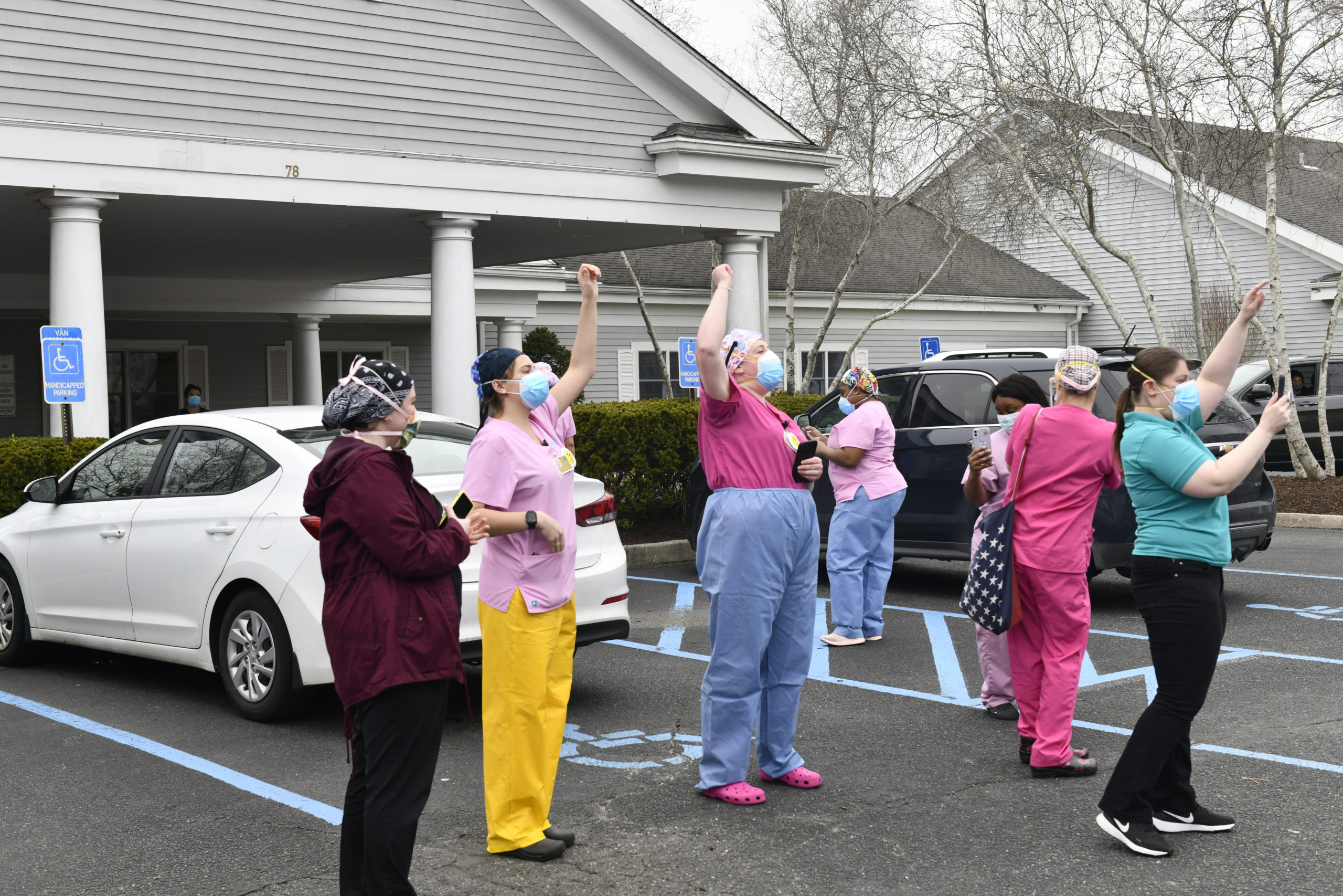 The Suffolk County Sheriff’s office held “Thank You Parade” at The Villa At Westhampton on Wednesday, April 29.