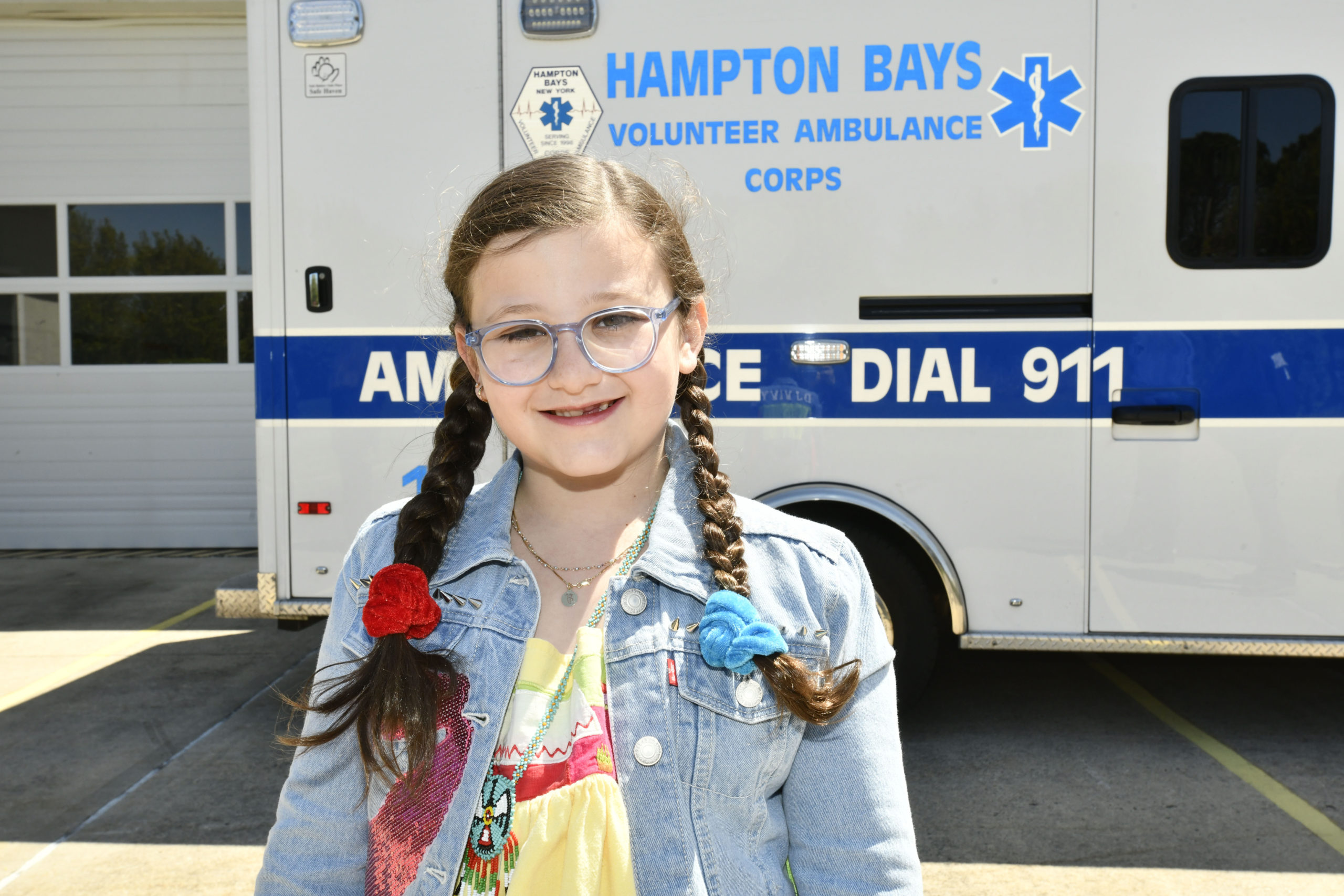 DJ Vivy raised over $1,000 for the Hampton Bays Volunteer Ambulance with a virtual donation disco.  DANA SHAW