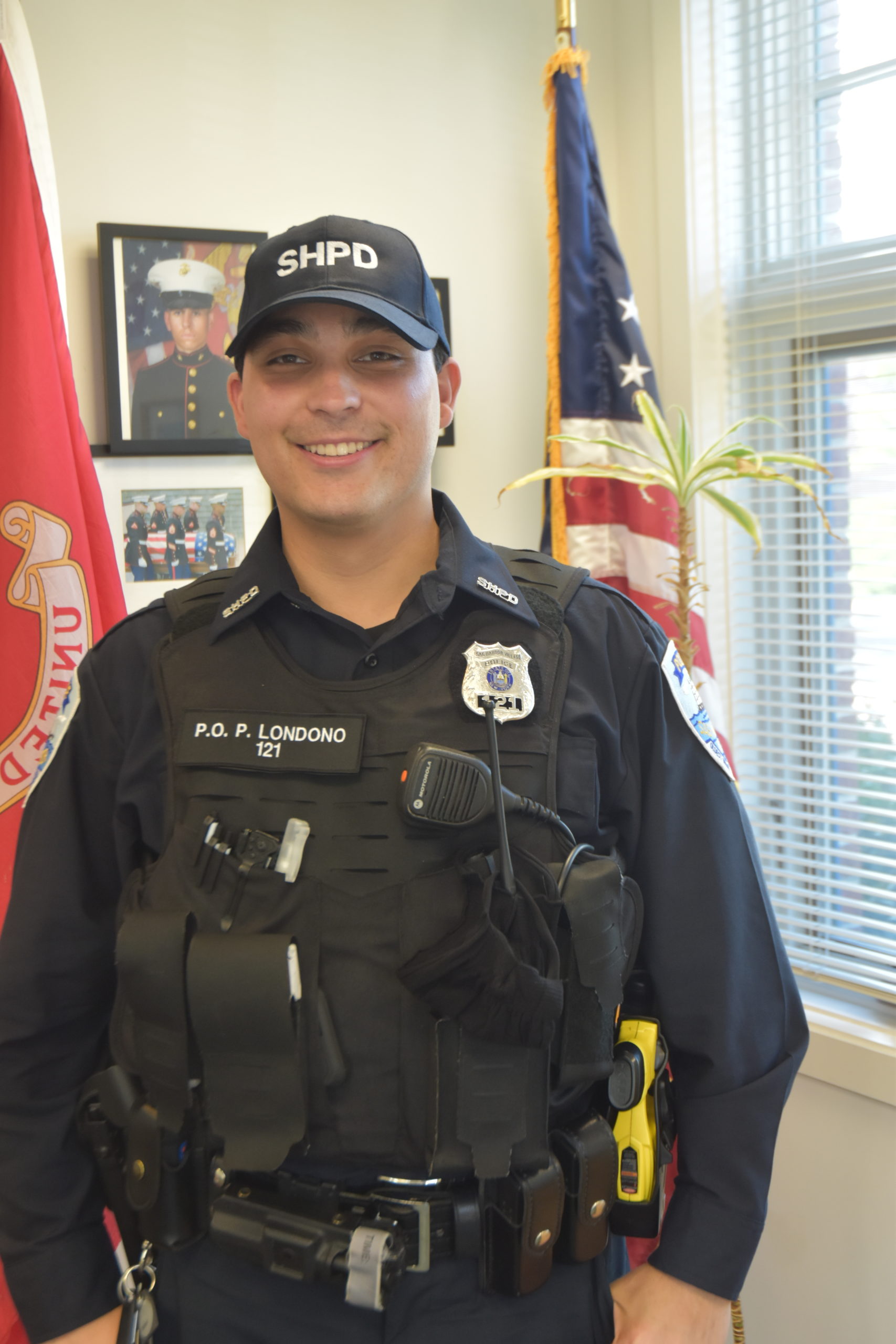 New Sag Harbor Village Police Officer Pablo Londono STEPHEN J. KOTZ