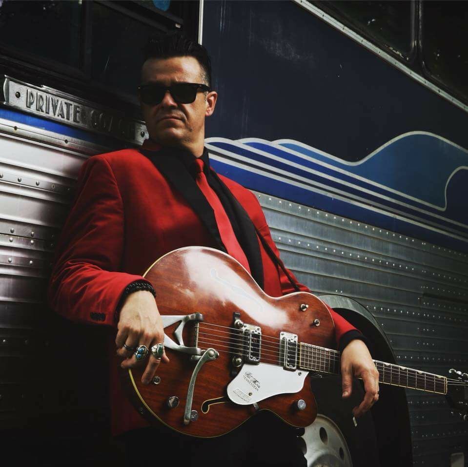 Bluesman Joel DaSilva.