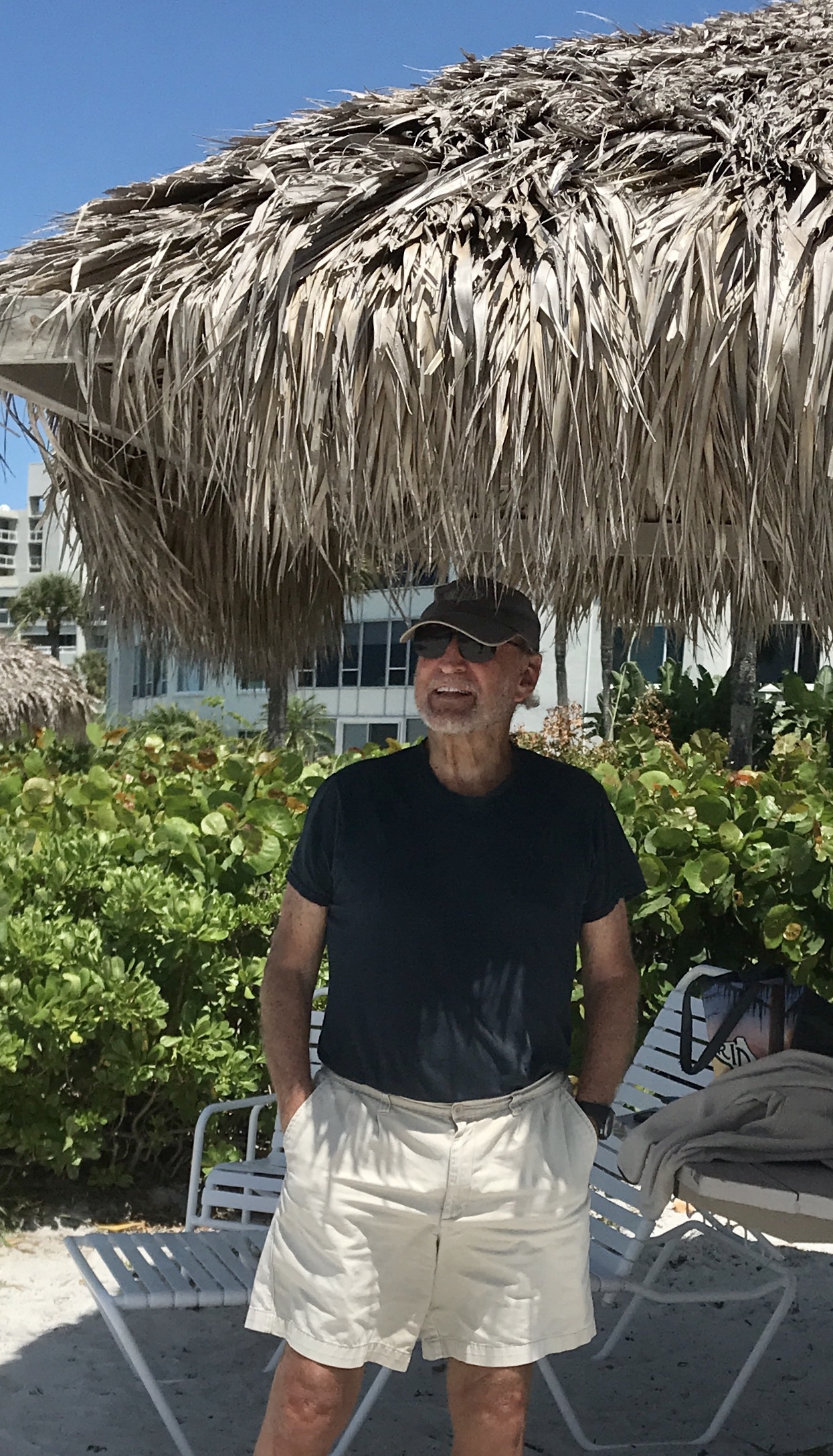 Jim Marquardt, who has submitted his journals to the Sag Harbor Historical Society for its COVID-19 journaling project, has been stranded in Longboat Key, Florida. COURTESY JIM MARQUARDT