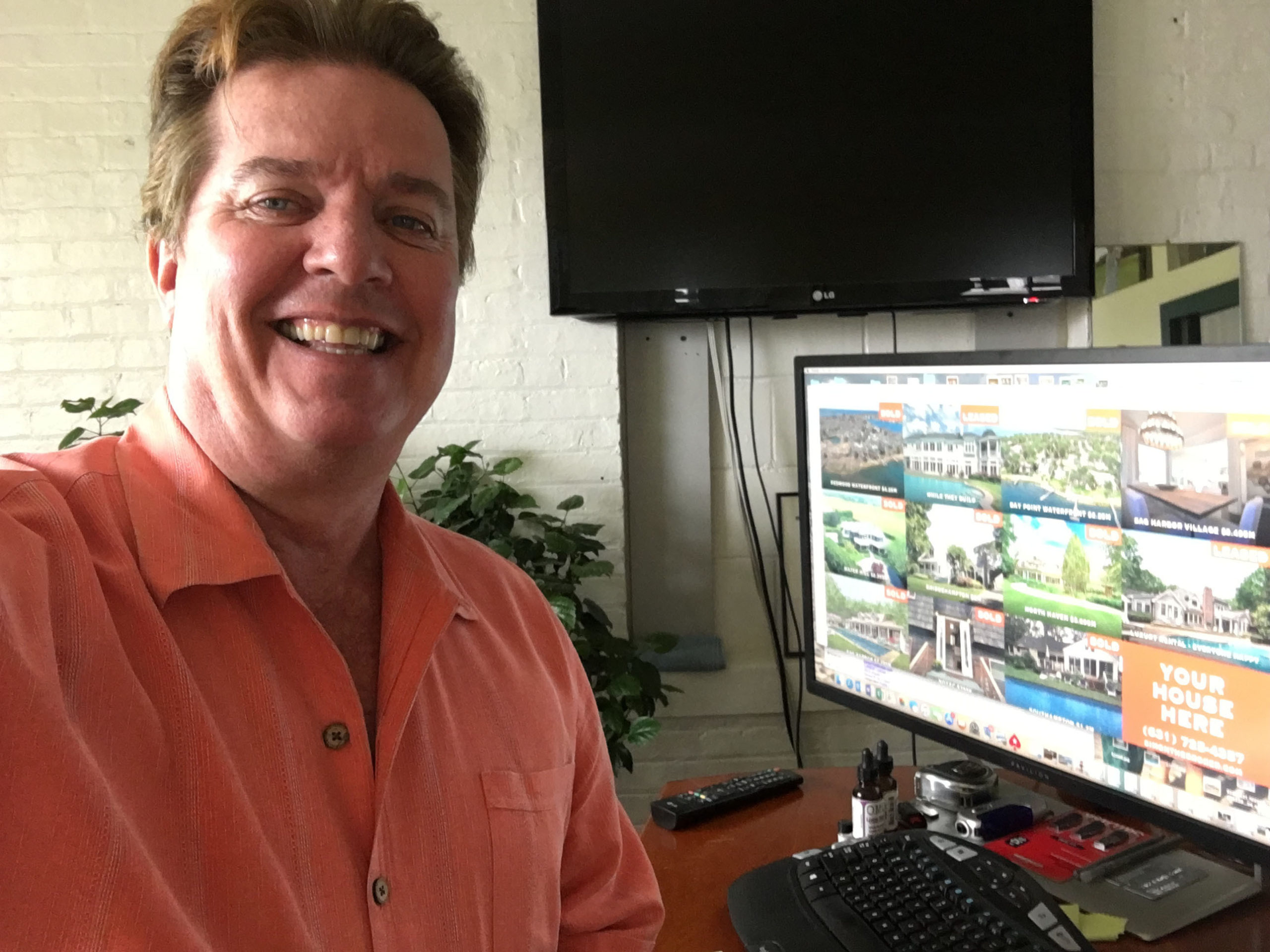 Simon Harrison of Simon Harrison Real Estate in Sag Harbor. 