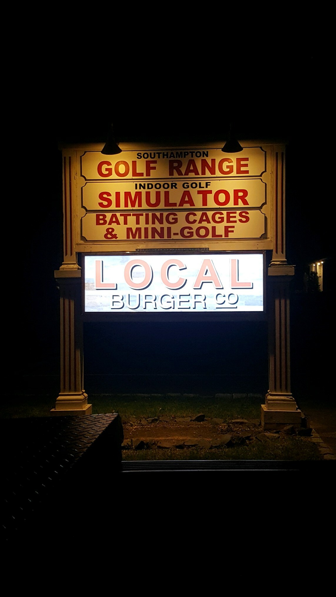 Local Burger Co. is opening at the Southampton Golf Range in mid-May.