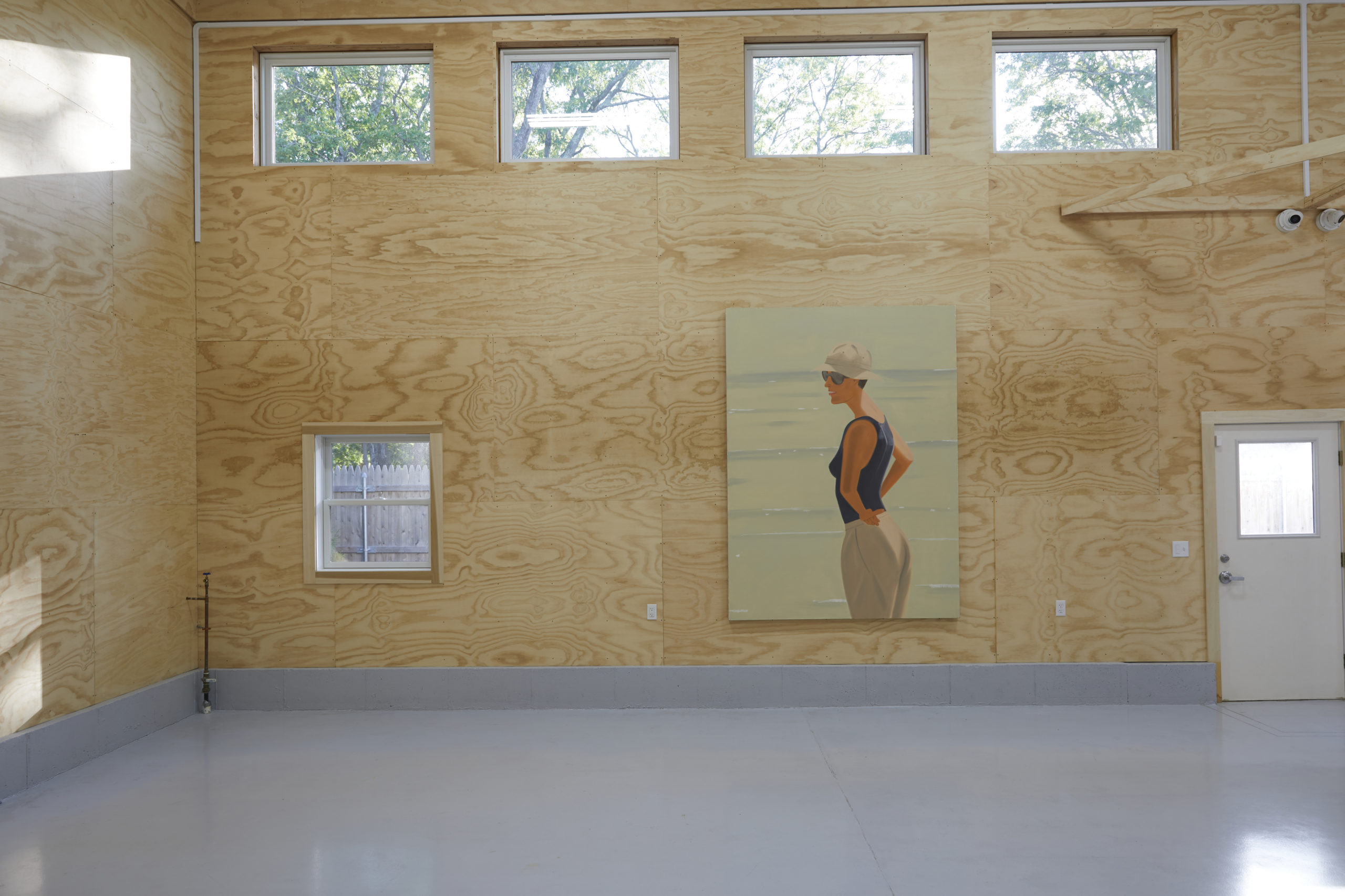 Alex Katz exhibition installed at Alone Gallery.