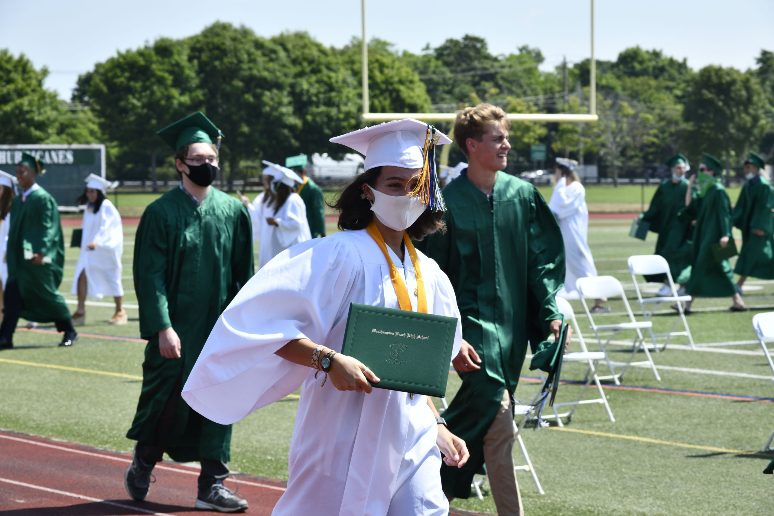 Westhampton Beach High School hosted its 112th commencement on Friday.