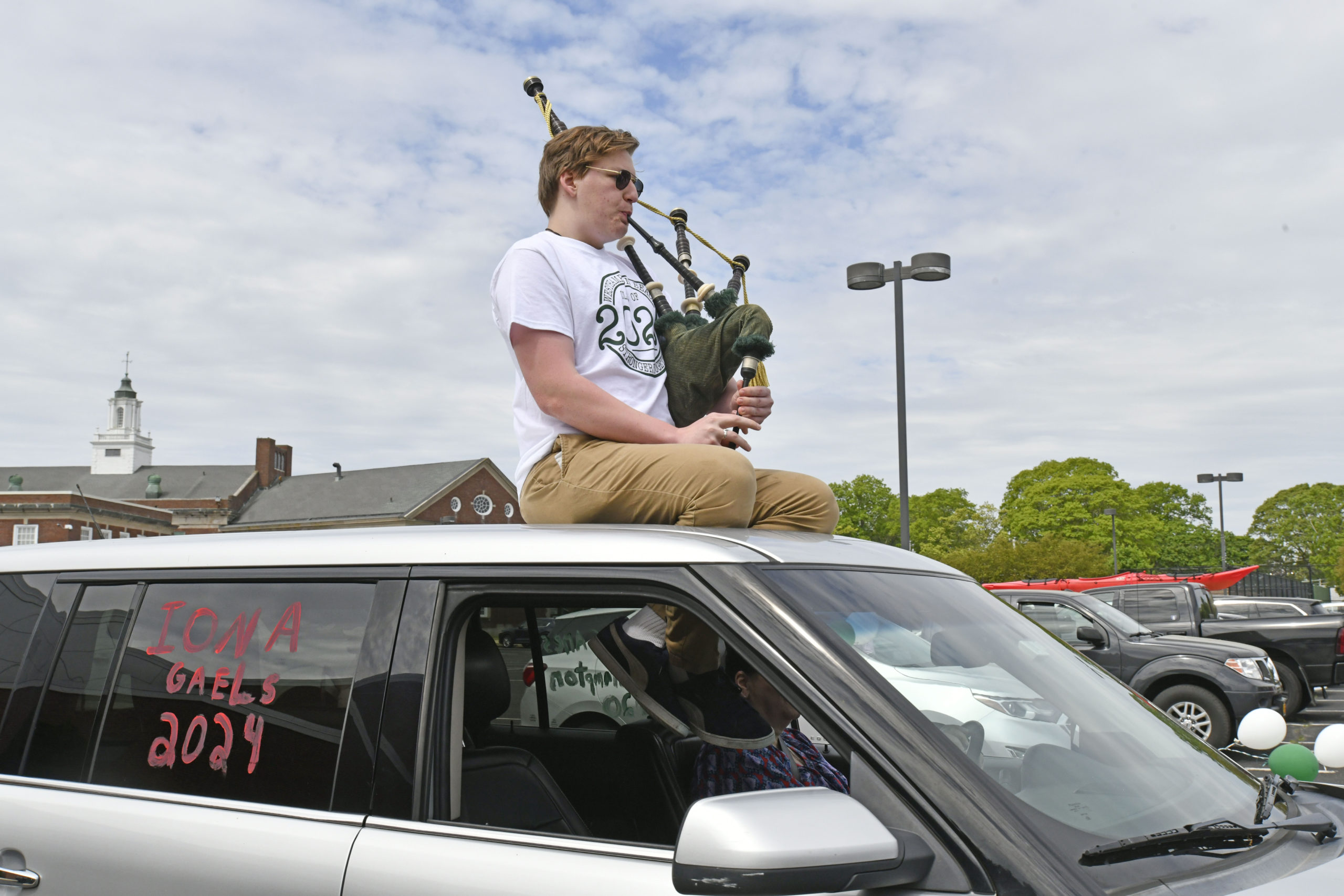Westhampton Beach High School hosted the senior parade celebrating the Class of 2020 on Tuesday morning.