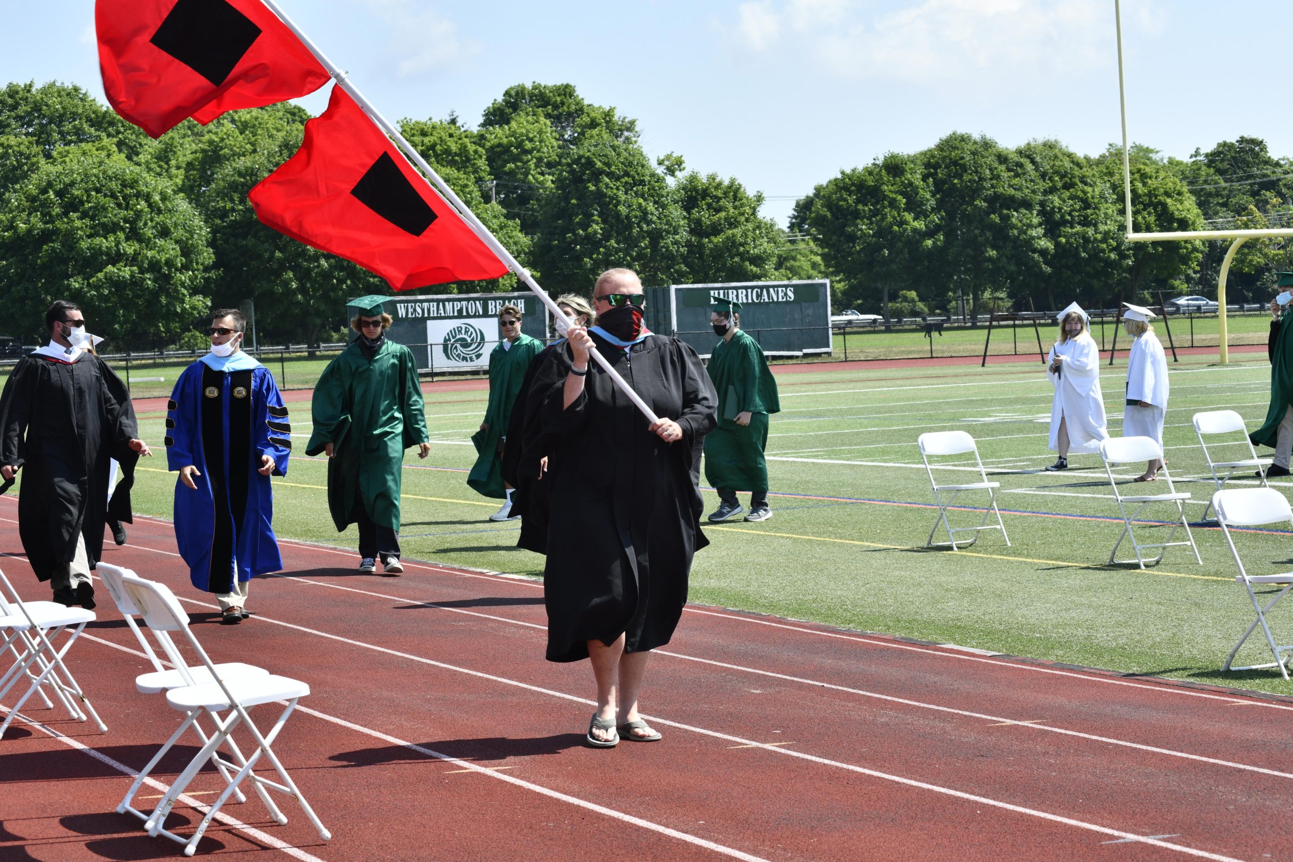 Westhampton Beach High School hosted its 112th commencement on Friday.