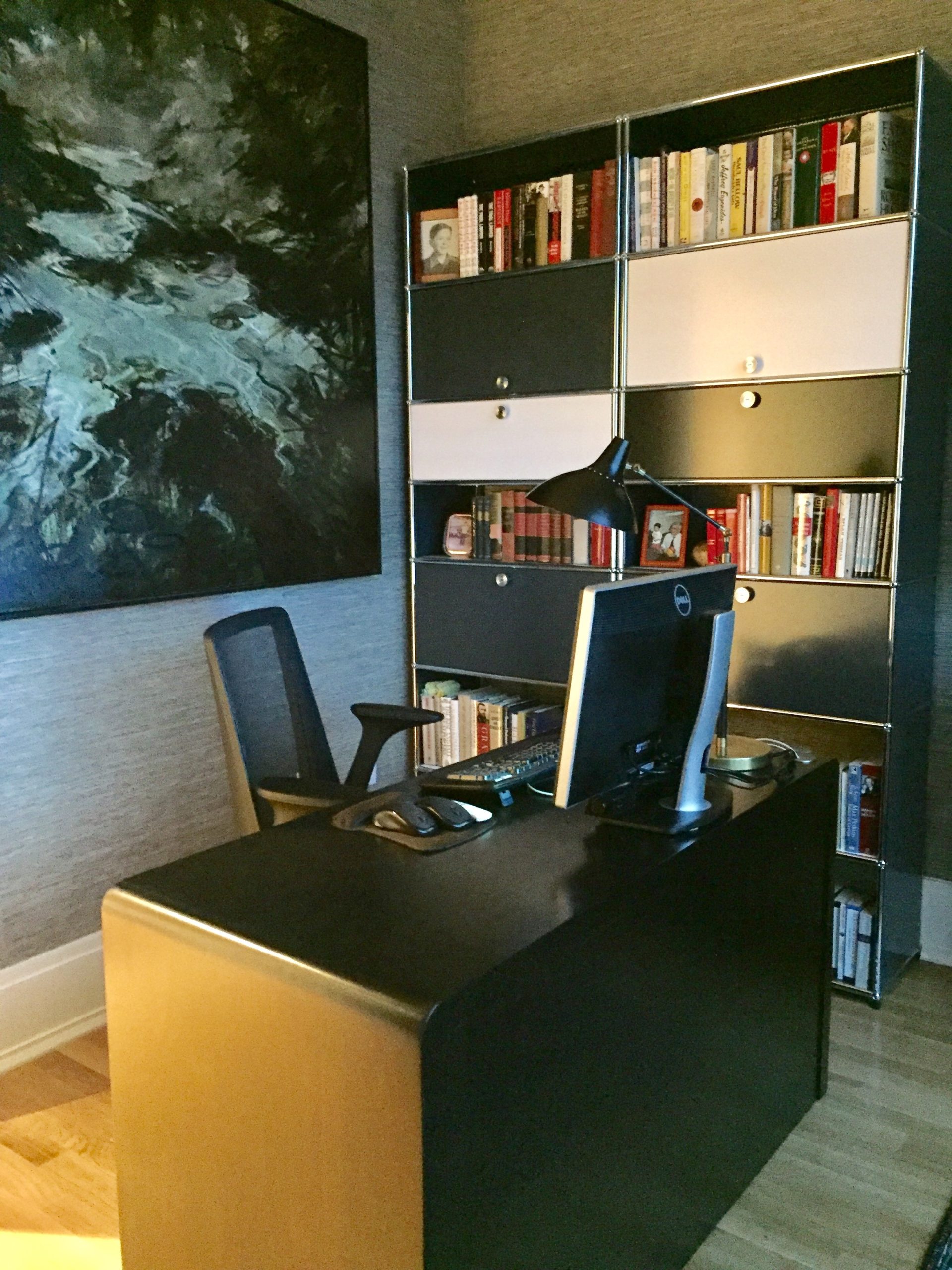 A New York home office by Patricia McGrath Design.