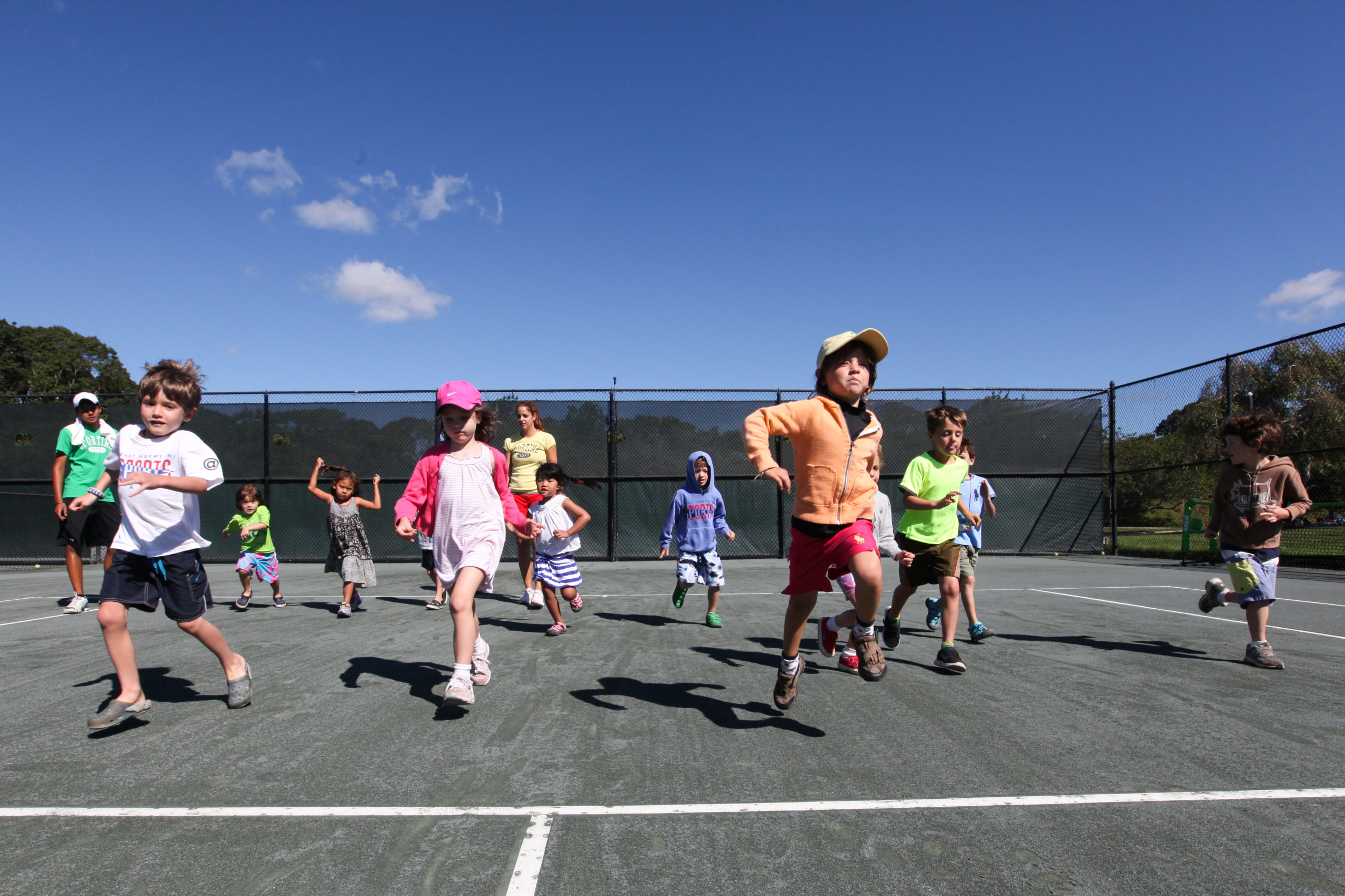 Kids had a good time last summer at East Hampton Sports Camp@Sportime