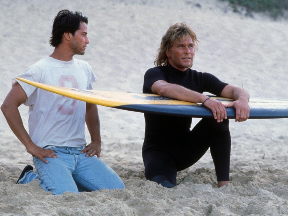 On July 5, Sag Harbor Cinema screens Kathryn Bigelow's quintessential surf-crime-action film “Point Break.” 