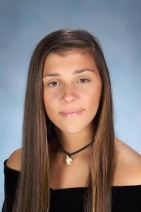 Westhampton Beach High School senior Emily Arpino will be reporting to the U.S. Coast Guard Academy on July 8. 