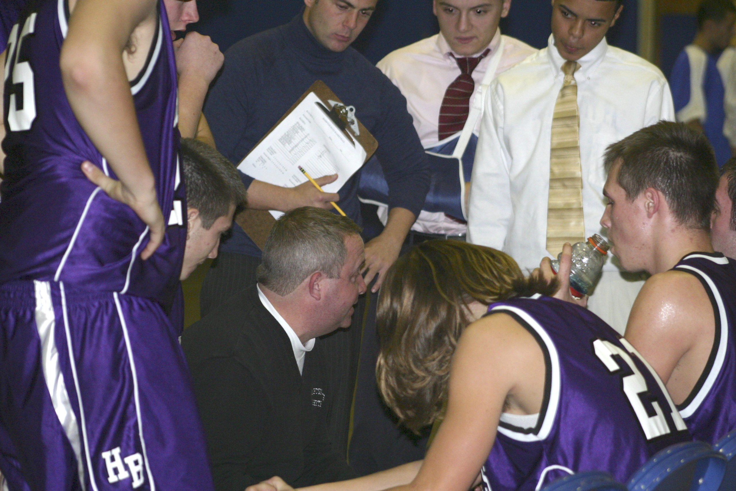 Pete Meehan coaching in 2007.     PRESS FILE