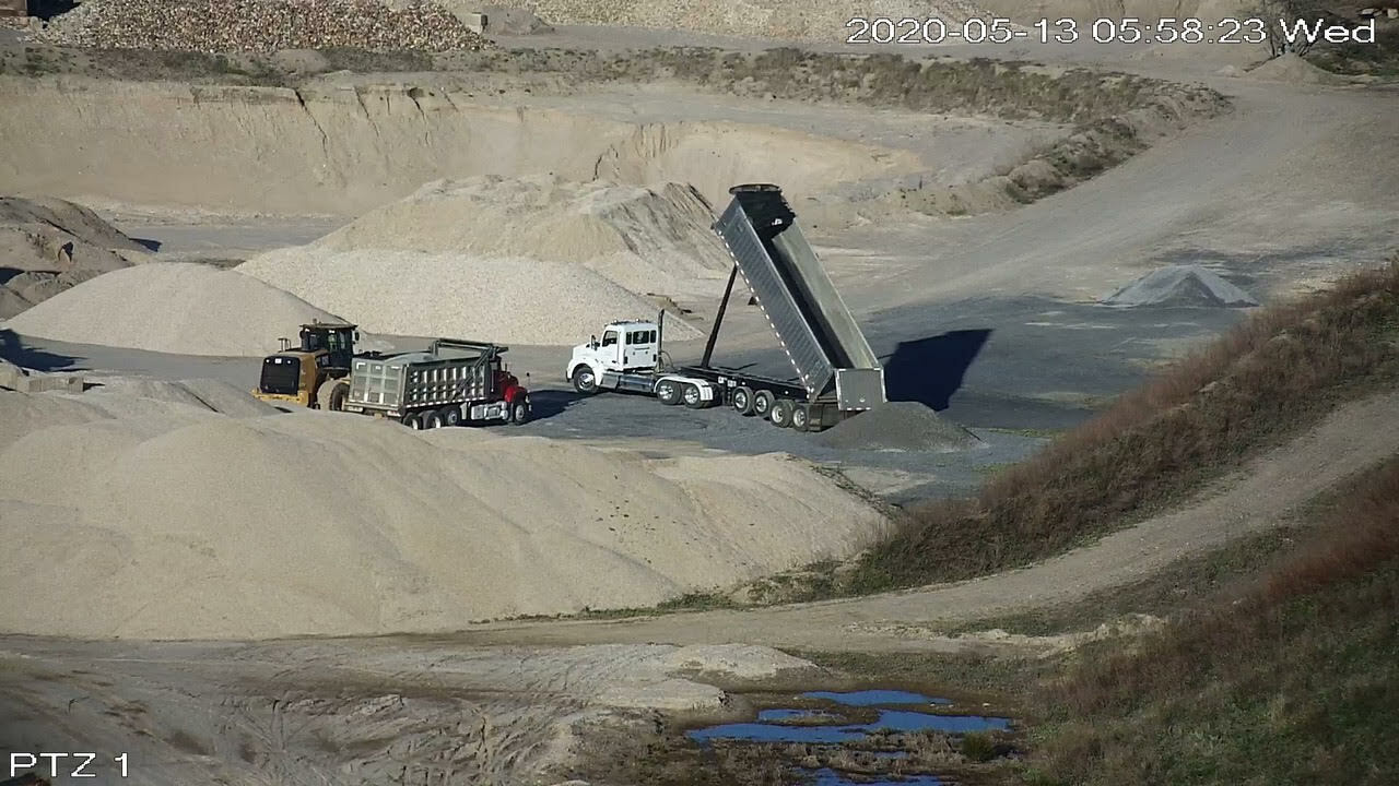 Recent activity at the Sand Land sand mine and recycling center in Noyac.