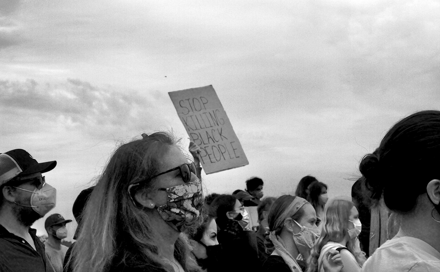 Sofie Healy. Protest-Small Sag Harbor. Pierson High School