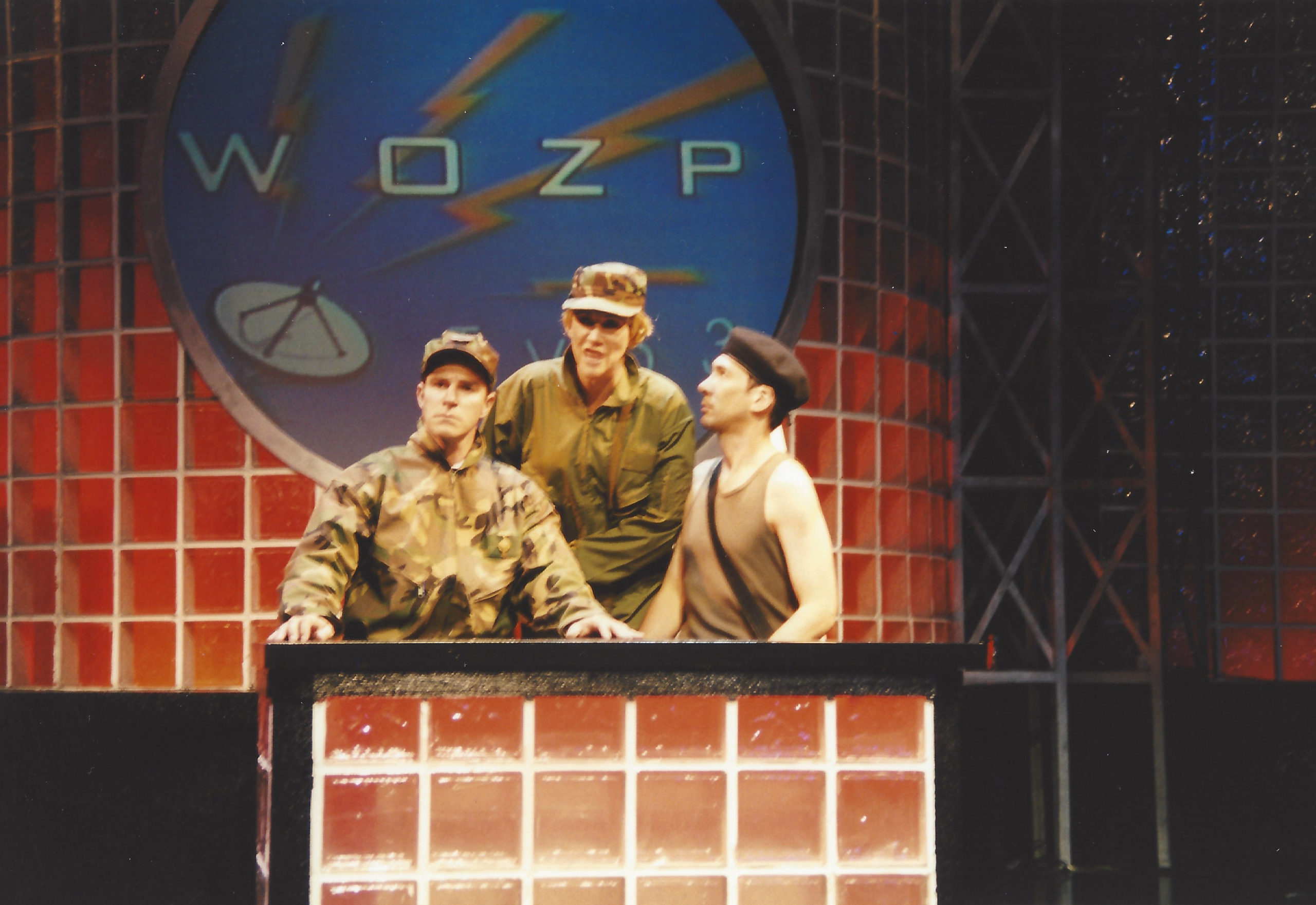 From left, Roger Bart, Randy Graff and Robert Sella in the 1999 Bay Street Theater production of 